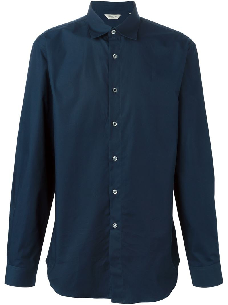 Cerruti 1881 Classic Shirt in Blue for Men | Lyst