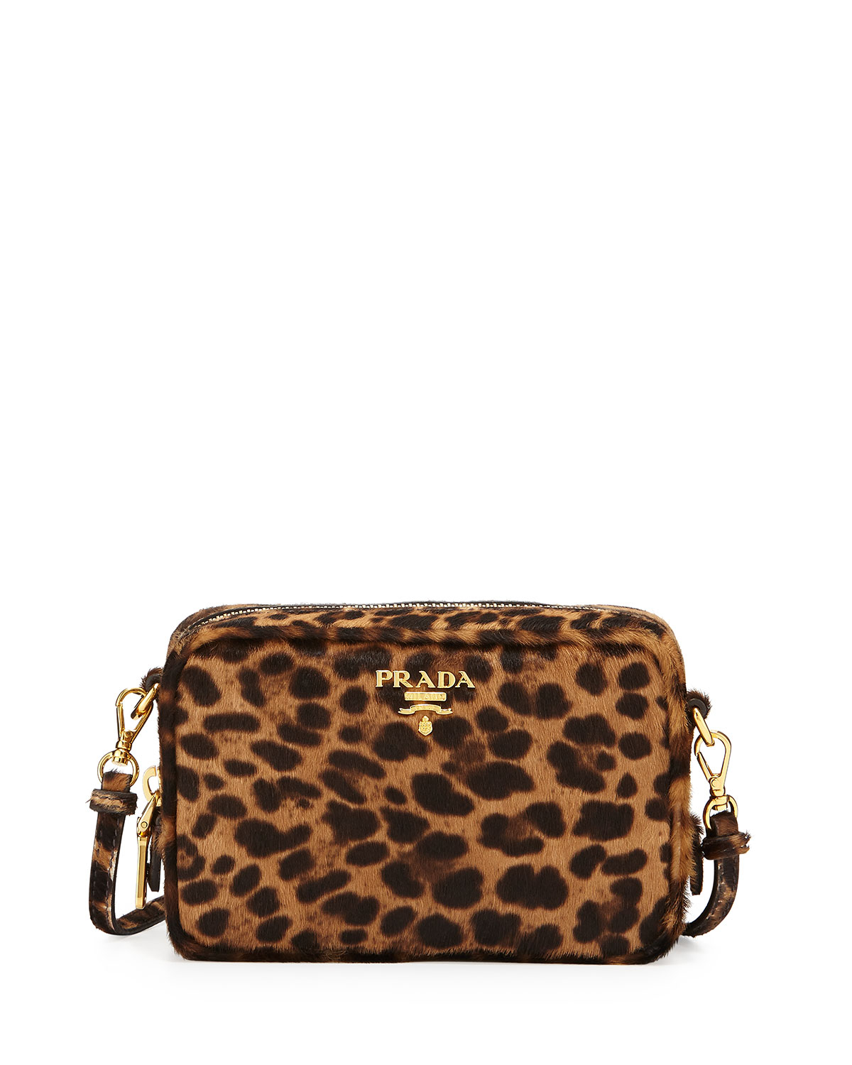 lyst prada leopard print calf hair mini crossbody bag lyst prada leopard print calf hair mini crossbody bag