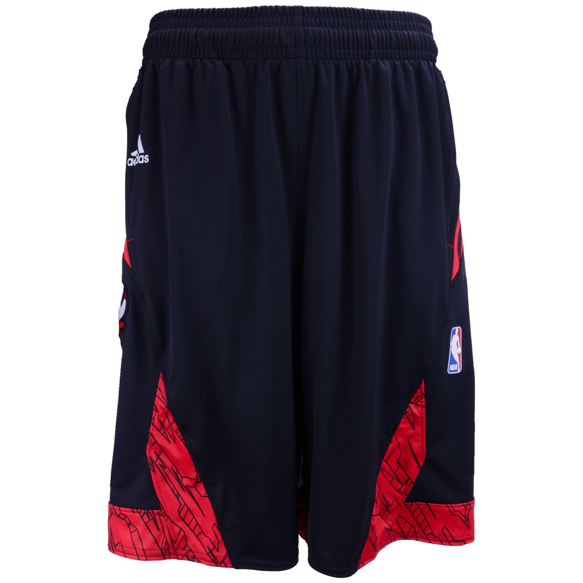 Lyst - Adidas Mens Chicago Bulls Pregame Shorts in Red for Men