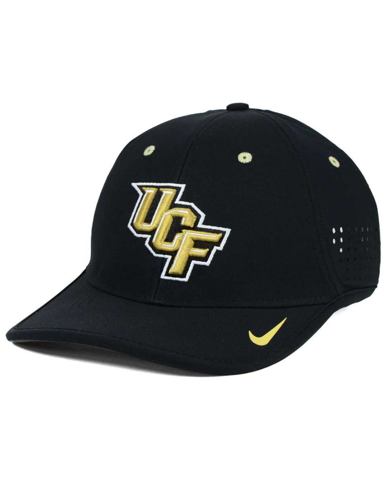 Nike Synthetic Ucf Knights Ncaa Coaches Cap in Black for Men - Lyst