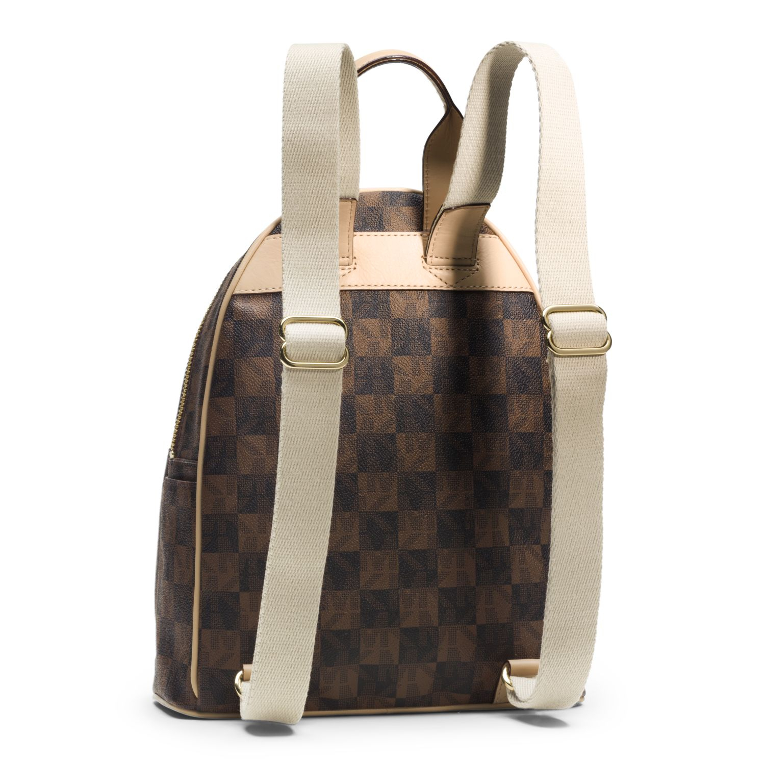 michael kors checkered backpack