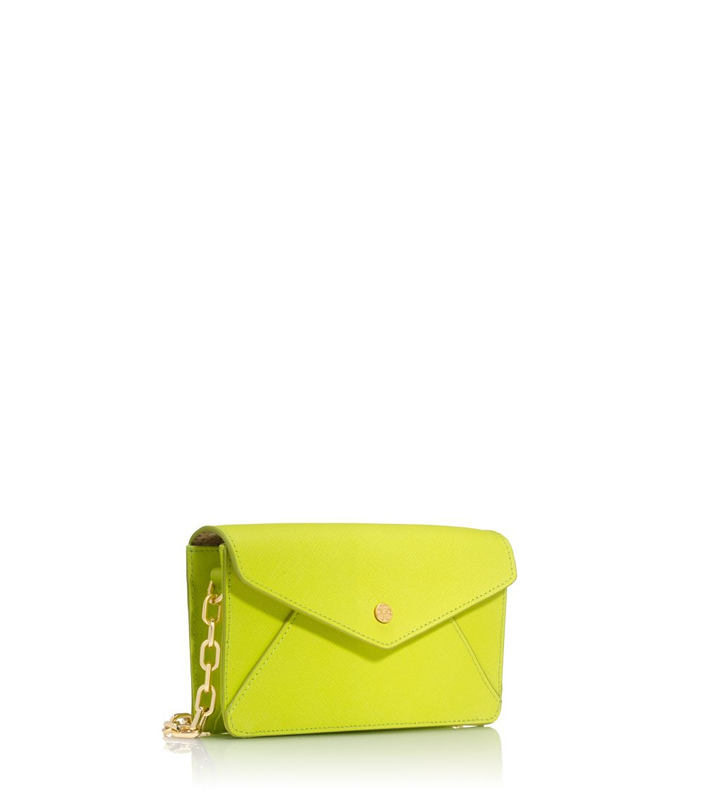 Tory Burch Envelope Crossbody in Green Lyst