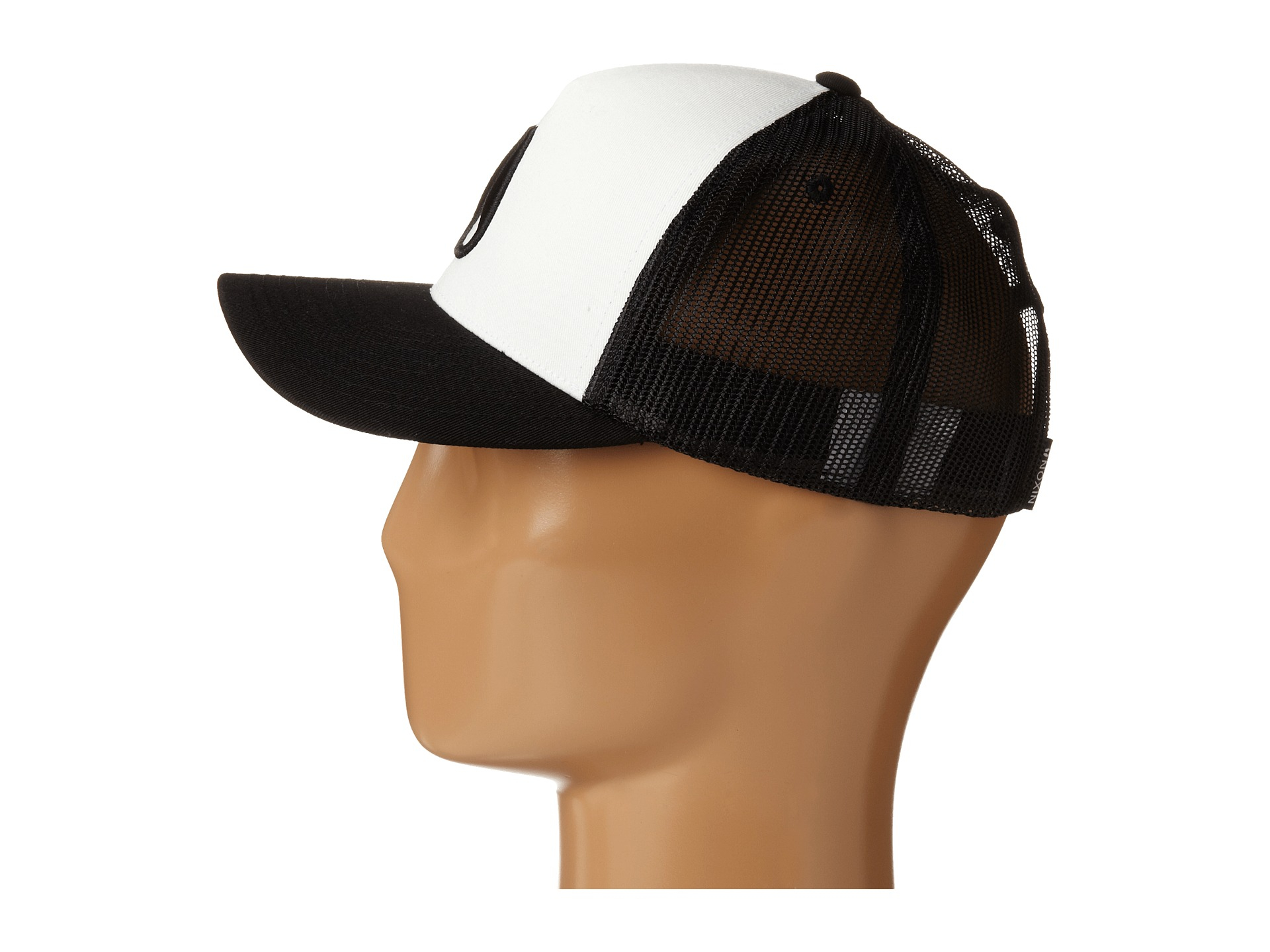 nixon iconed trucker hat