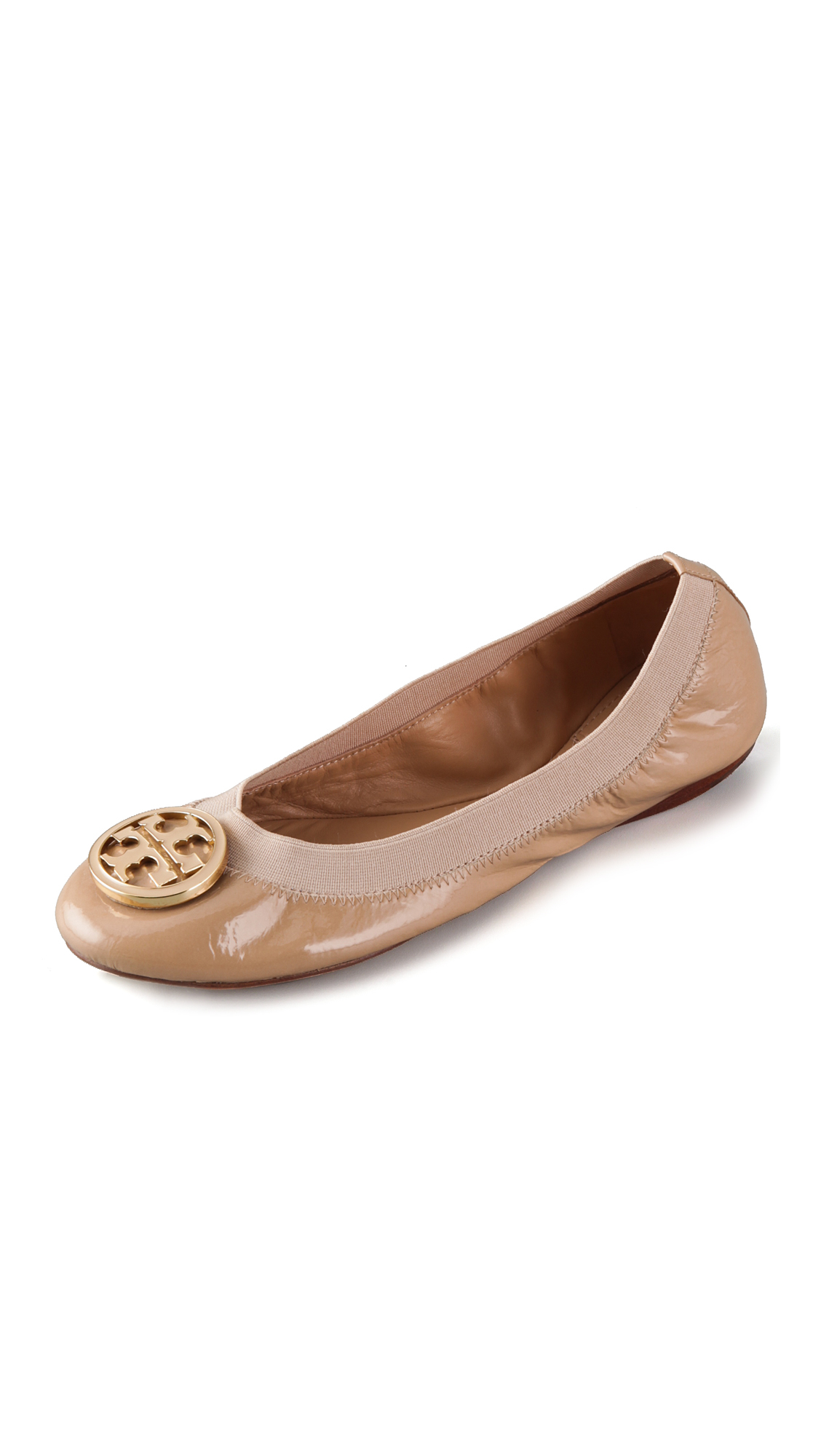 tory burch patent leather flat