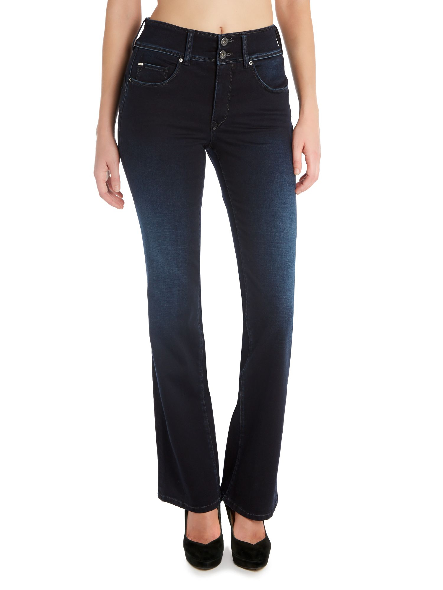 Salsa Secret PushIn Bootcut Jeans in Blue Lyst
