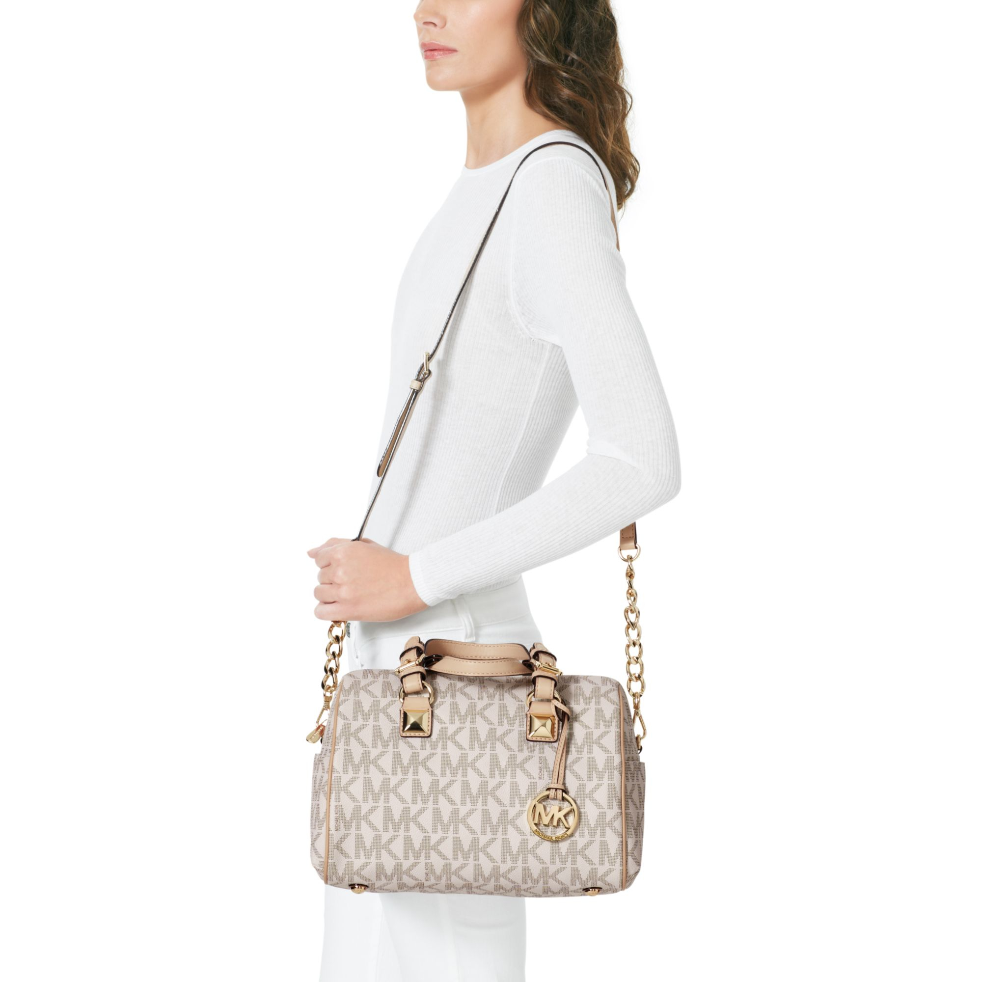 michael kors grayson medium satchel