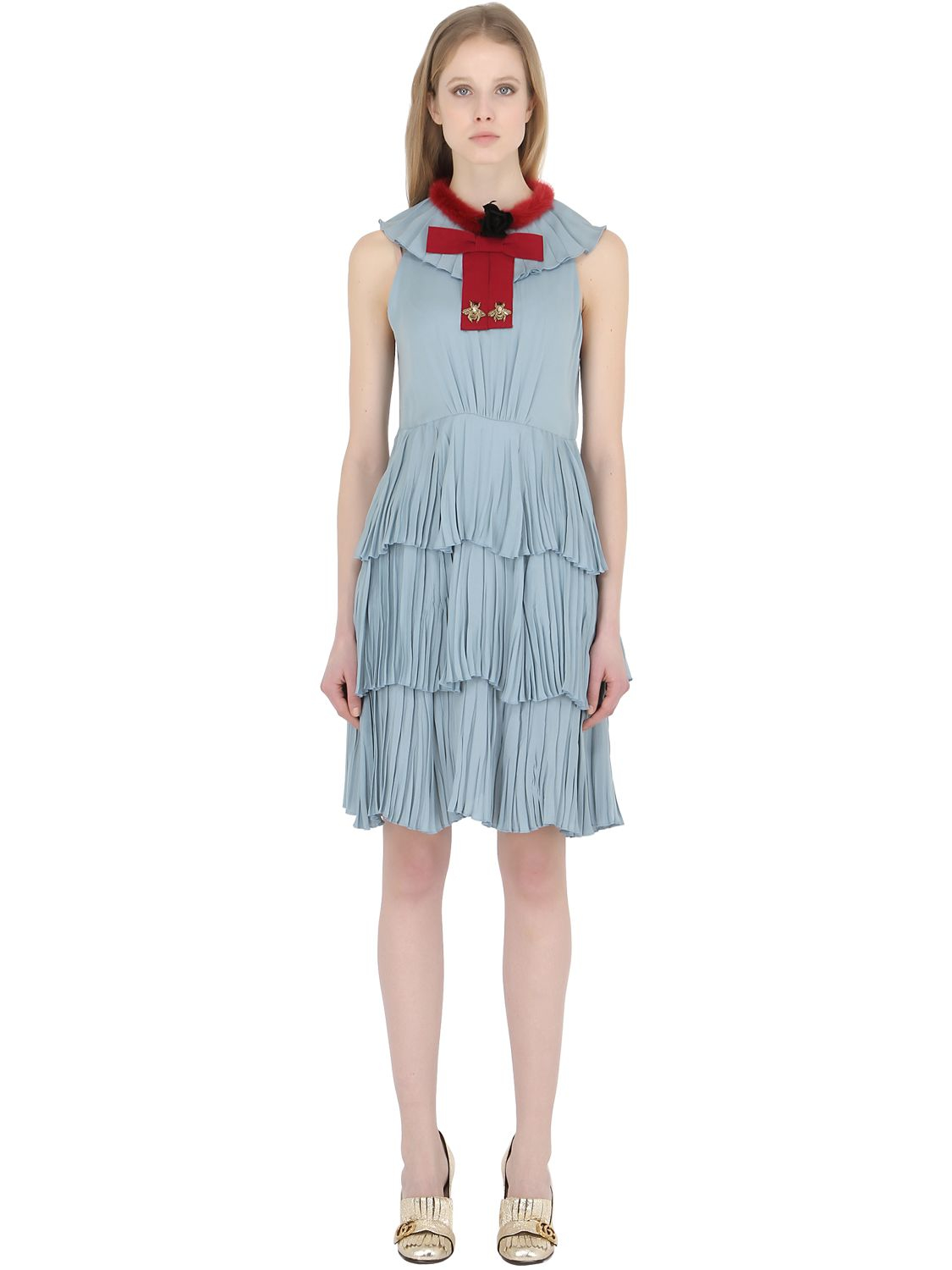 gucci blue dress gucci blue dress