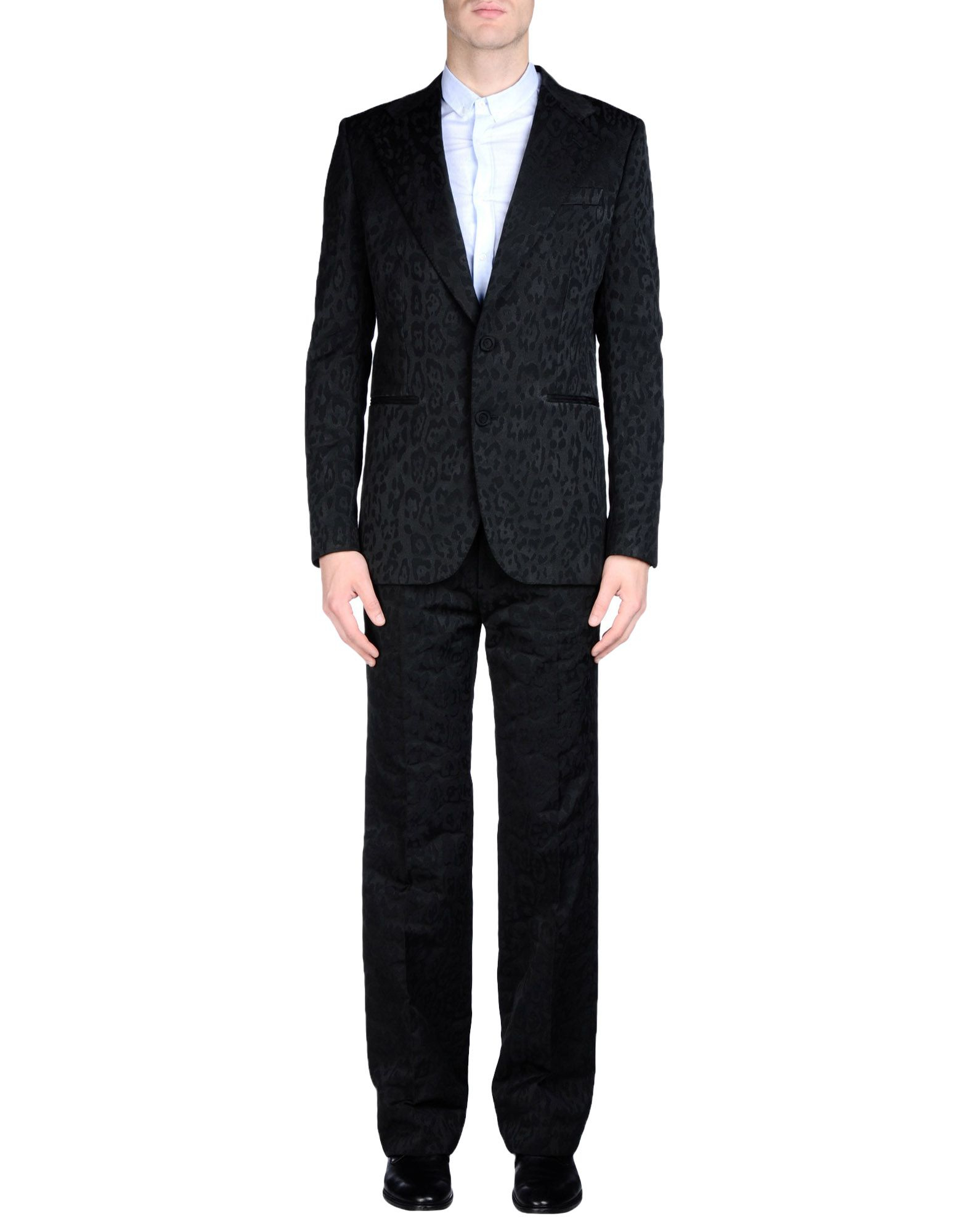 Roberto Cavalli Suit in Black for Men | Lyst