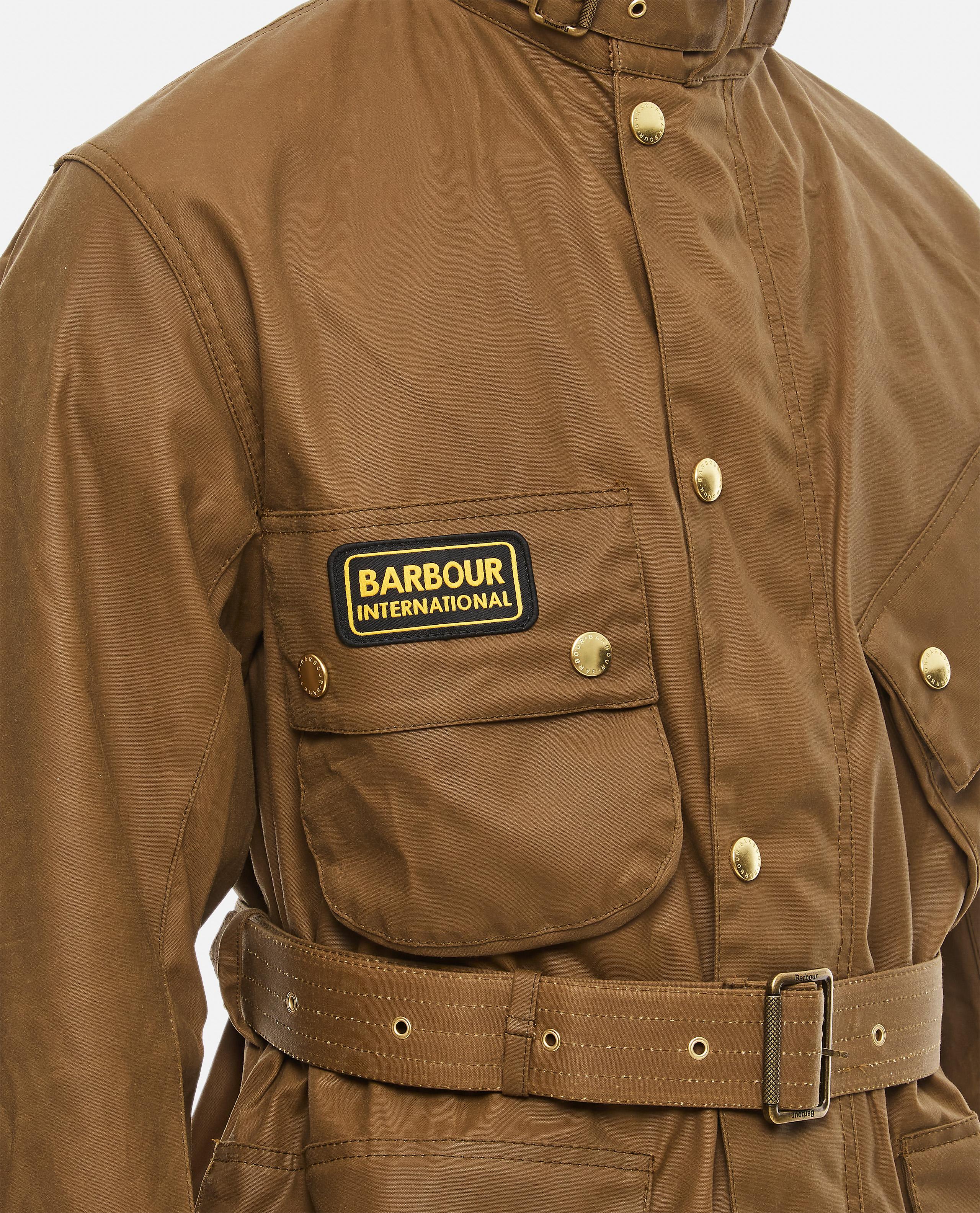 Barbour 'international Original' Jacket in Red (Green) for Men | Lyst