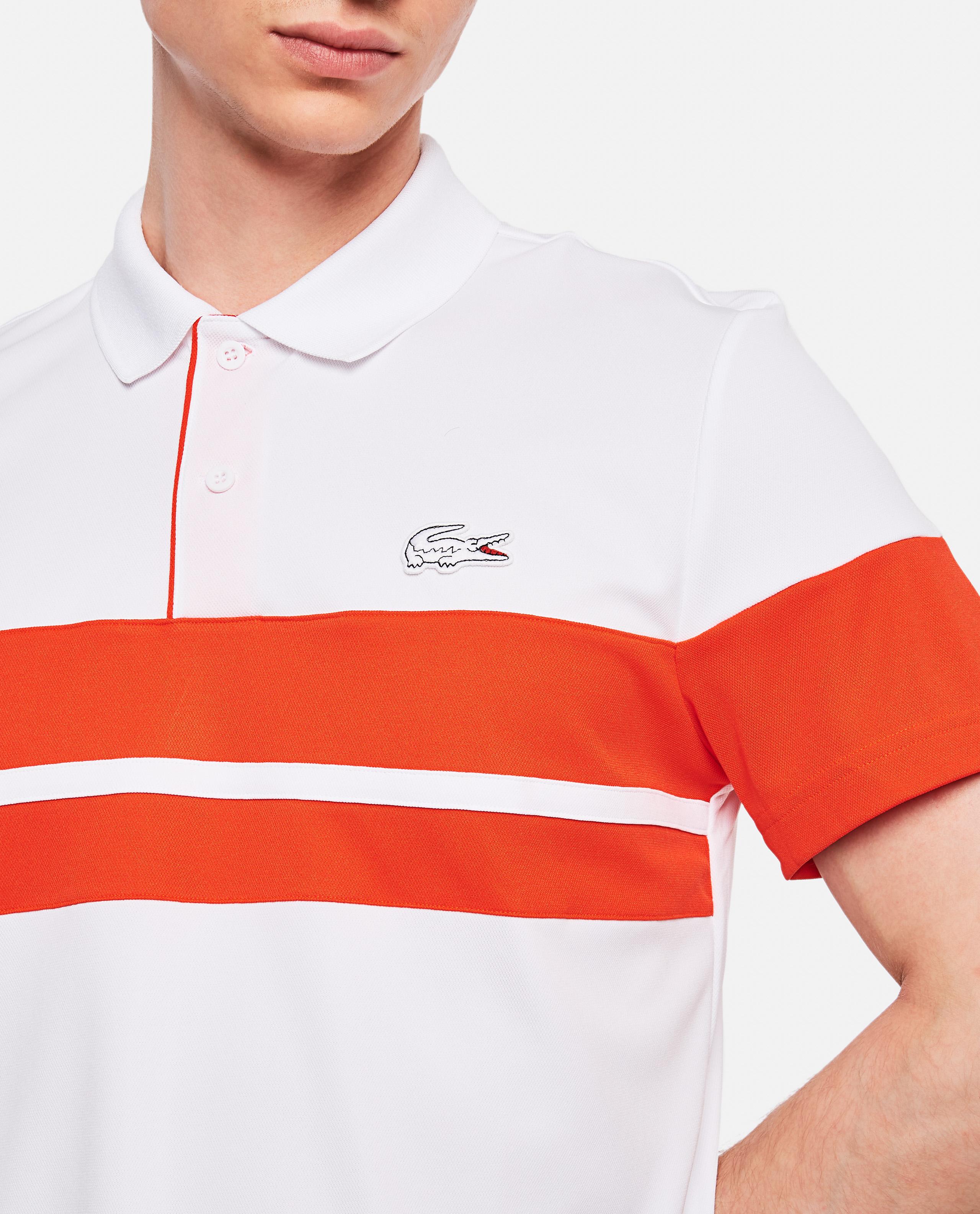 Lacoste X Roland Garros Polo Shirt in White for Men | Lyst