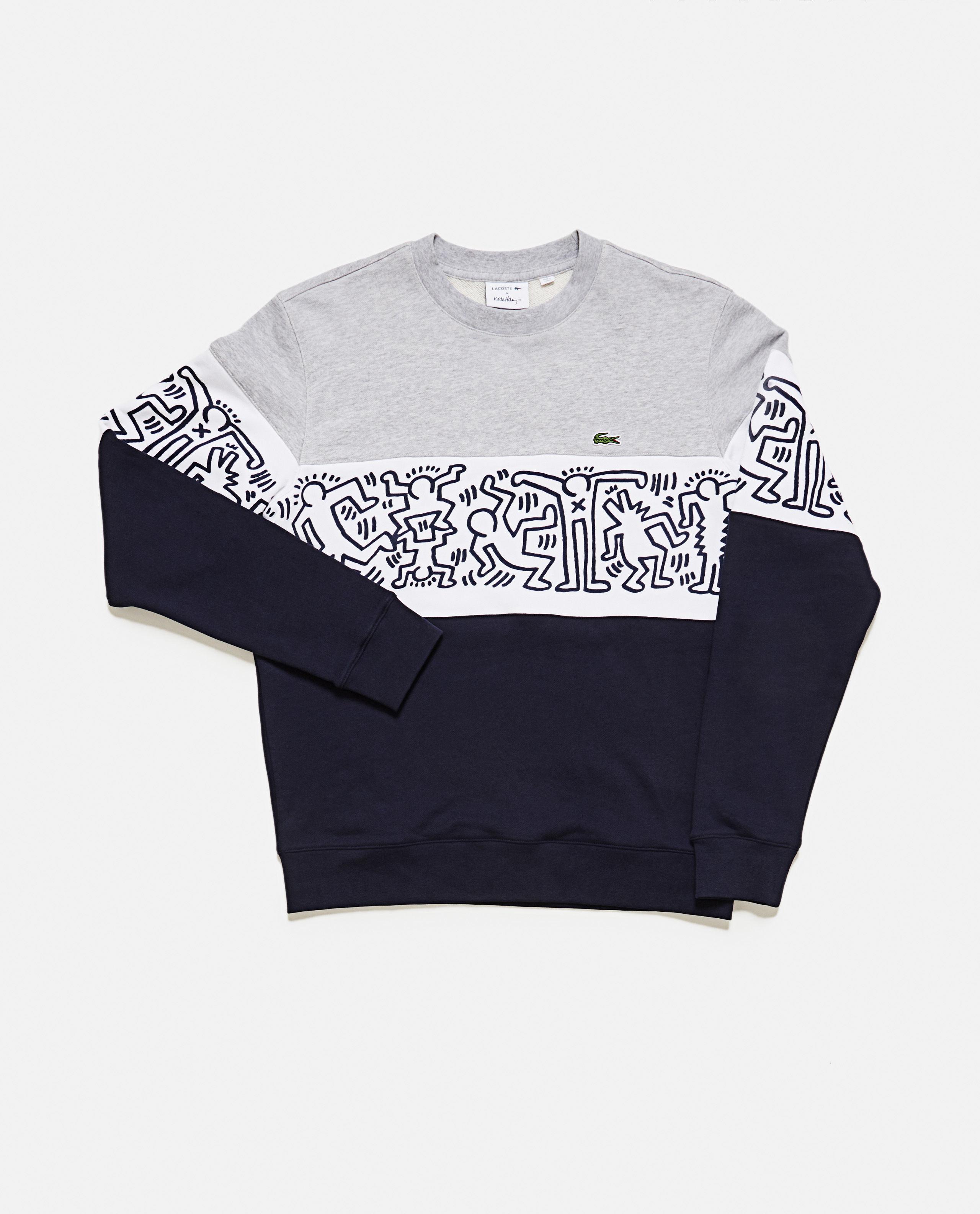 lacoste keith haring sweatshirt