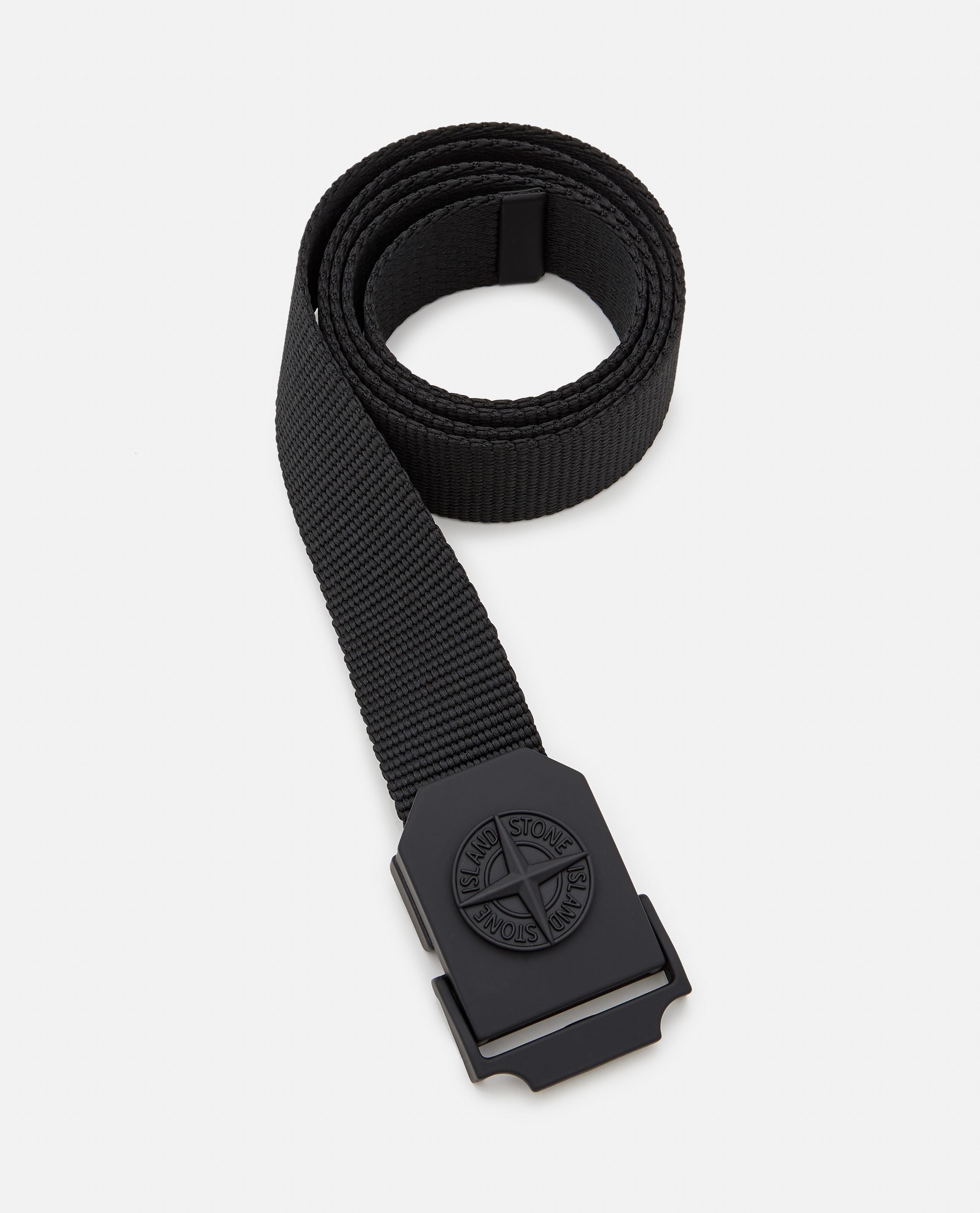 Stone Island Nylon Tape Belt in Black for Men | Lyst