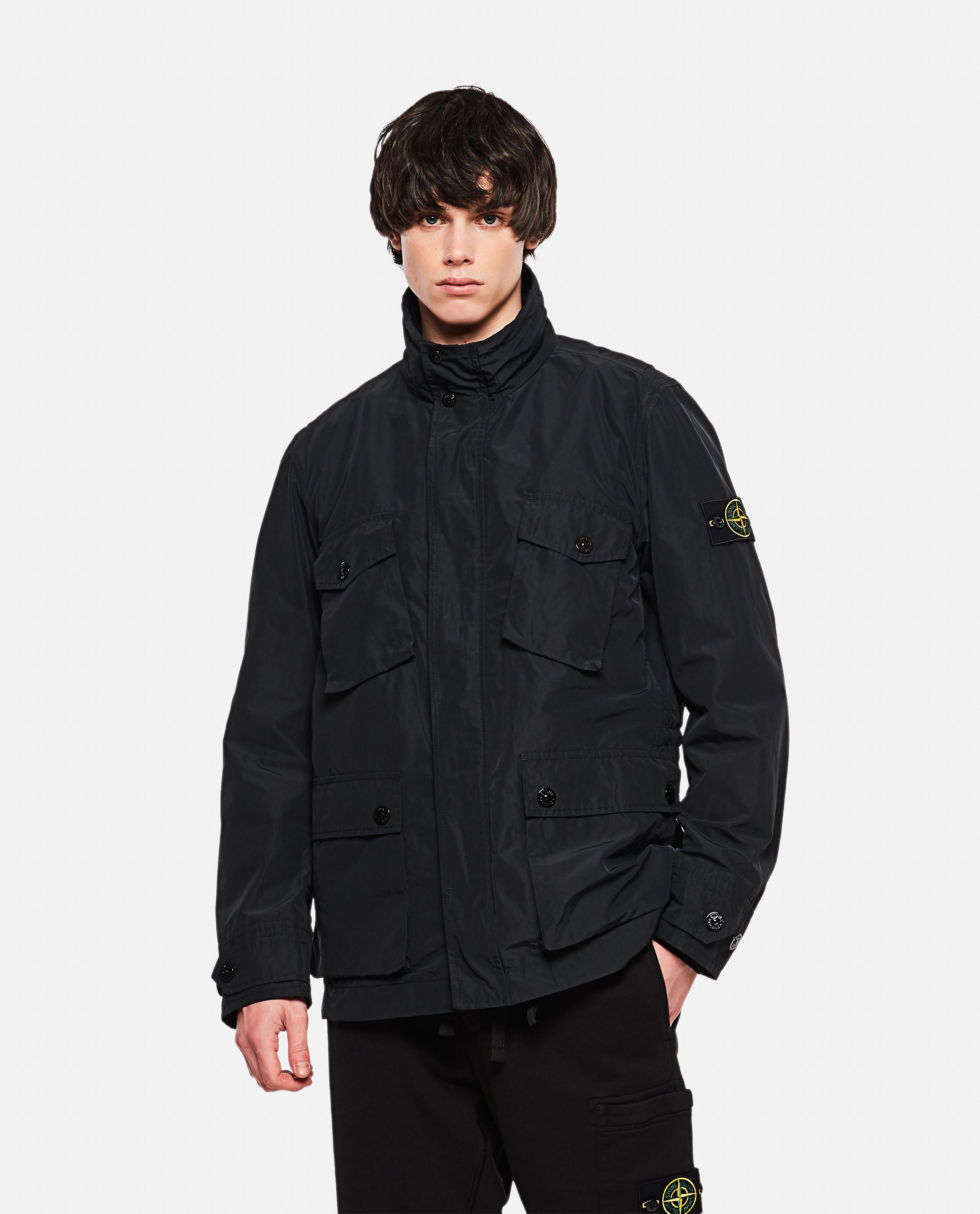 Synthetic Opaque Nylon Saharan Jacket 