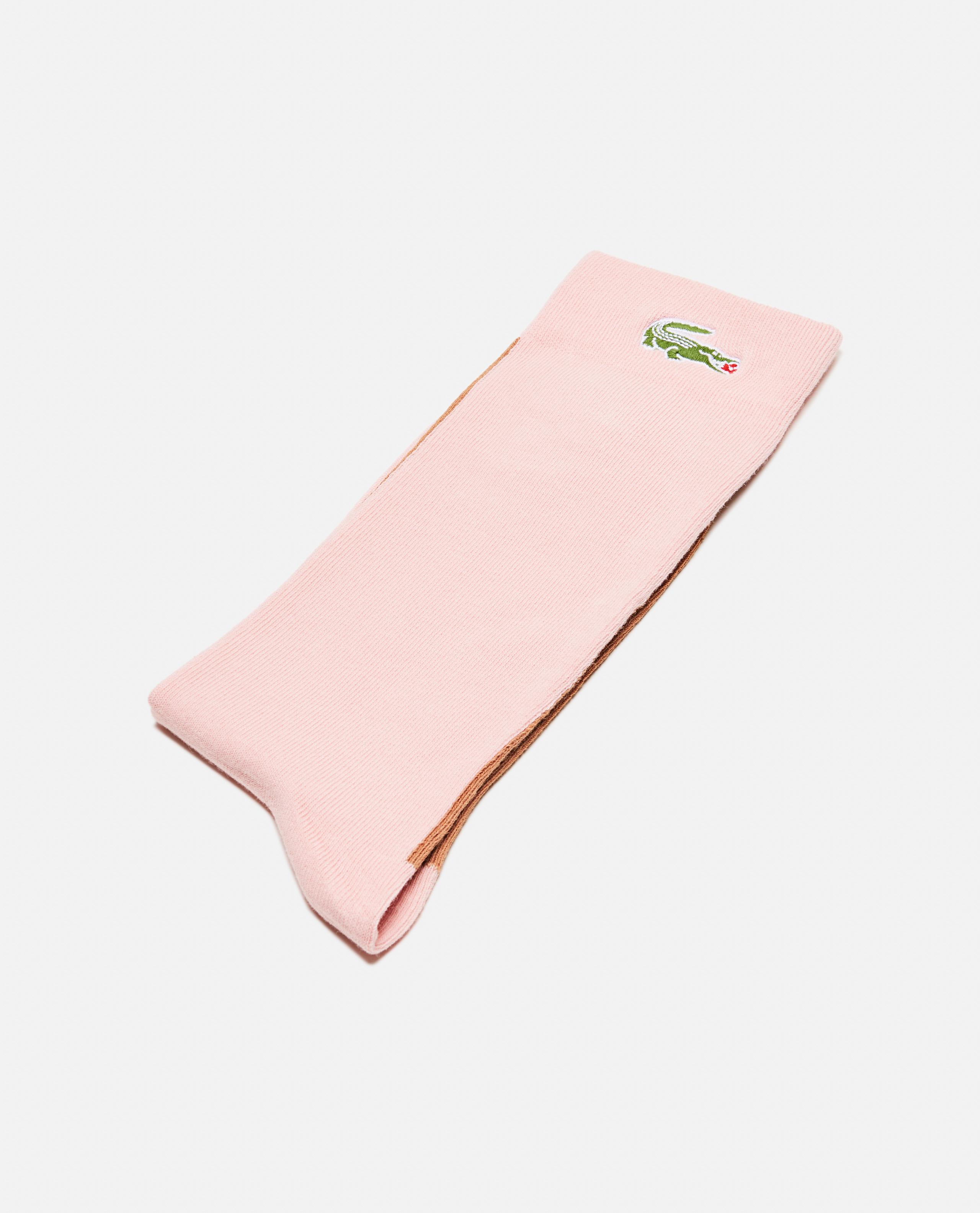pink lacoste socks