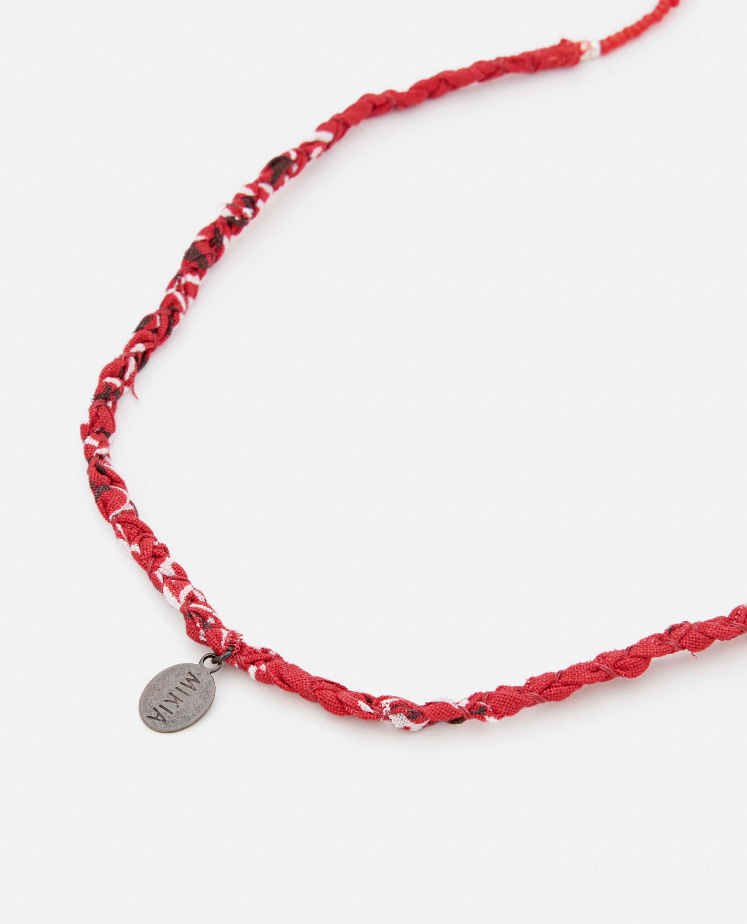 Mikia Silk Bandana Necklace in Red for Men | Lyst
