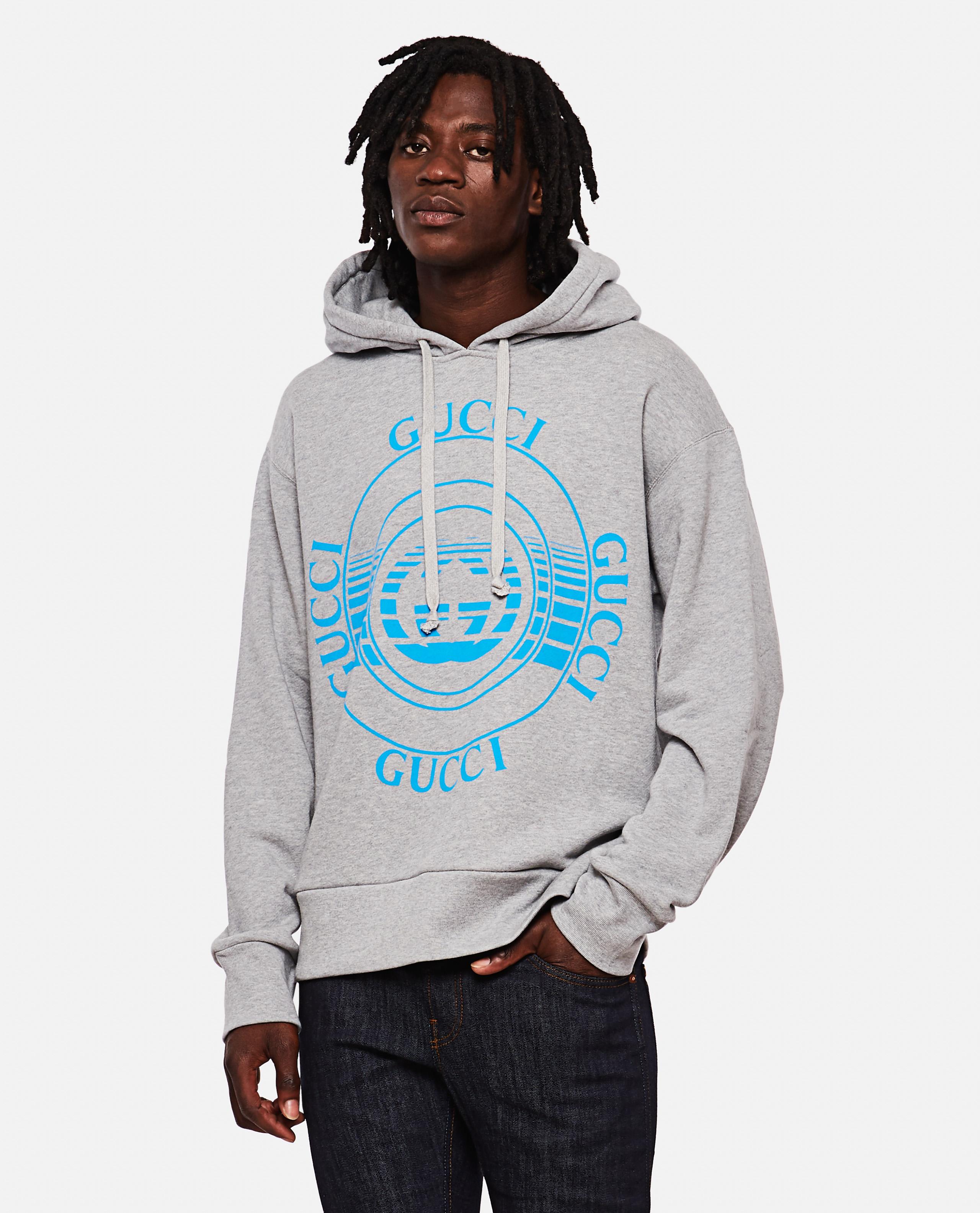Gucci Oversized Sweatshirt With Disco Print in Grey (Gray) for Men - Lyst