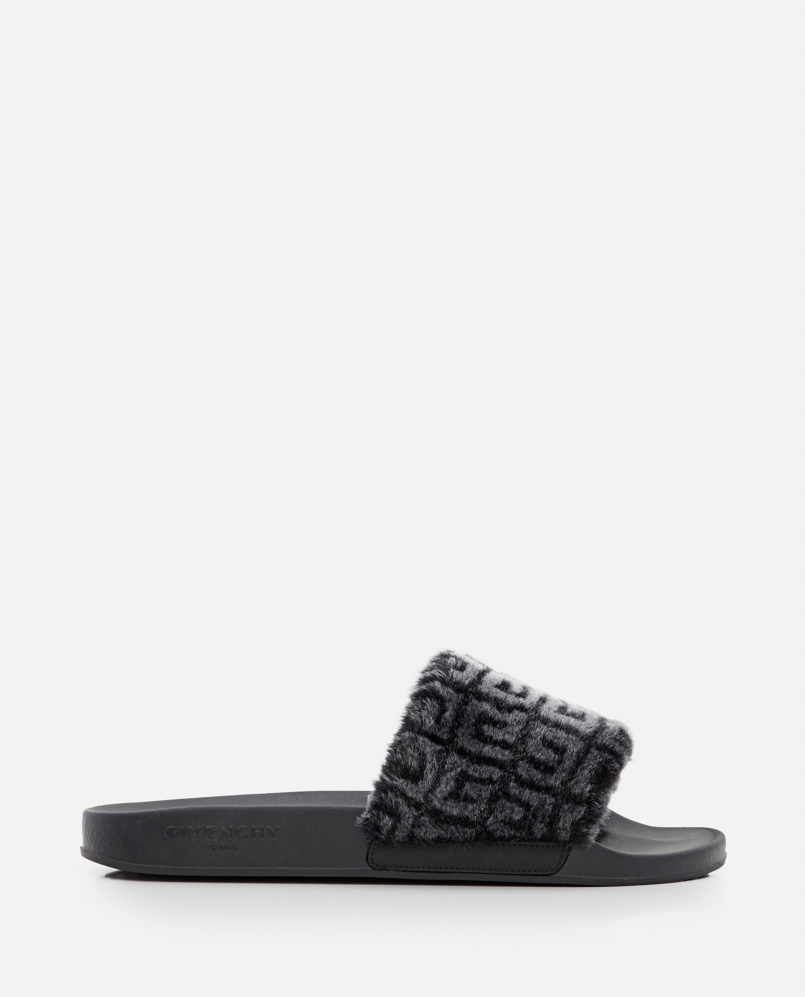 givenchy shearling slides