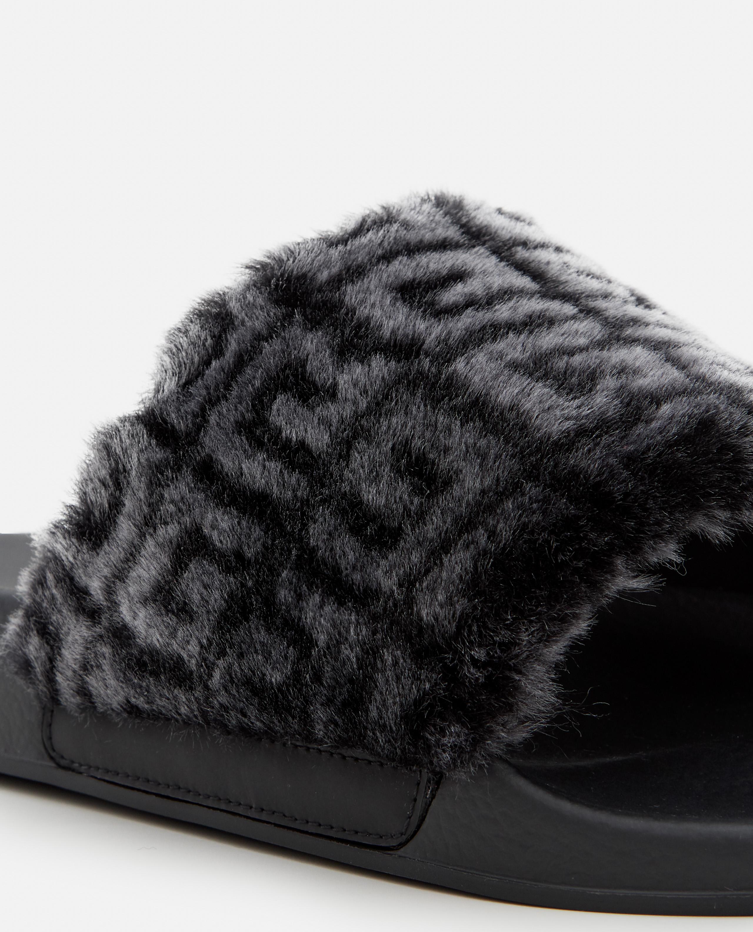 givenchy sandals in shearling