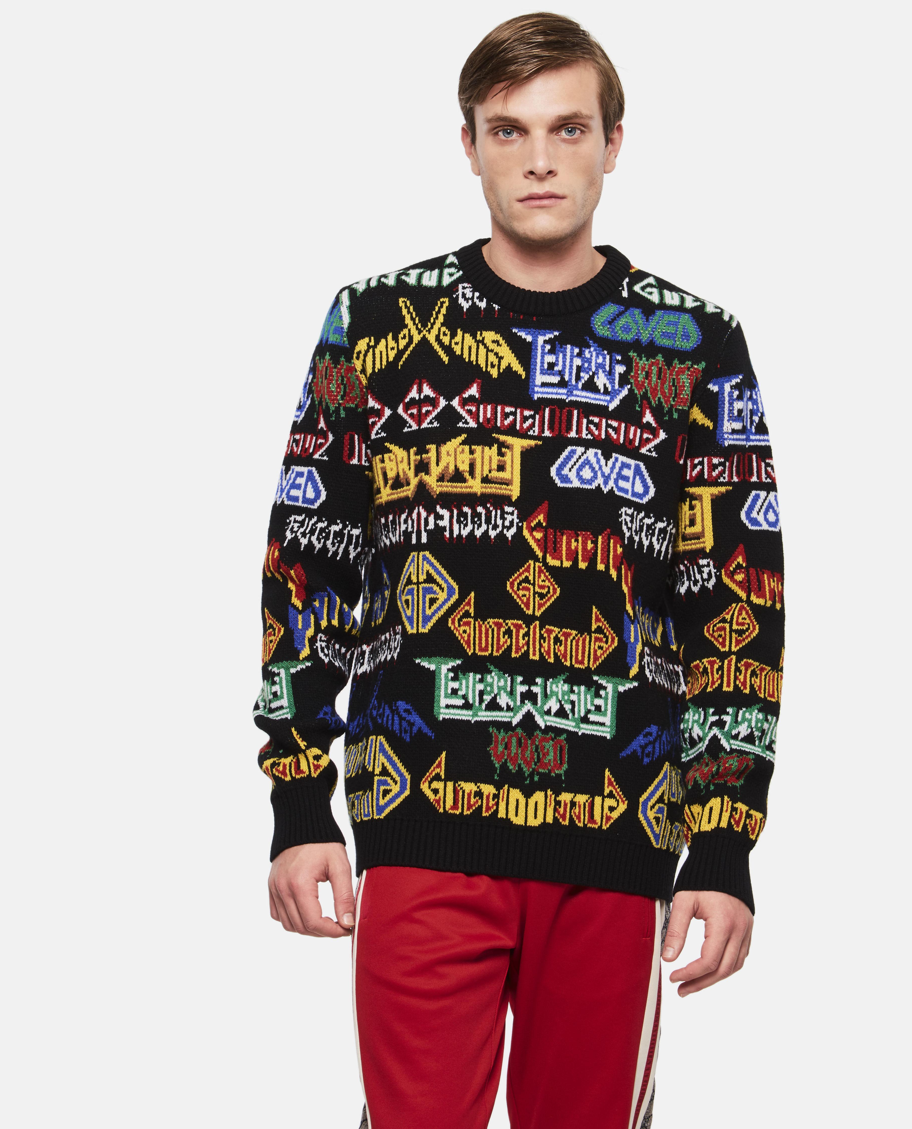 gucci metal sweater