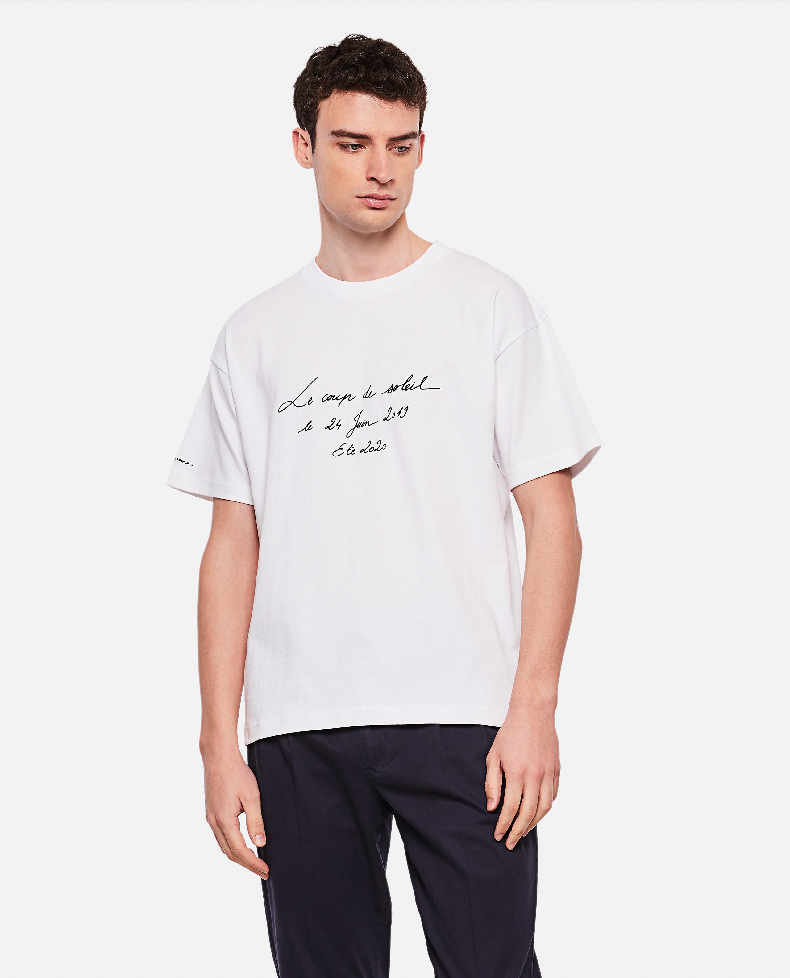 Jacquemus Le Coup De Soleil T-shirt in White for Men | Lyst