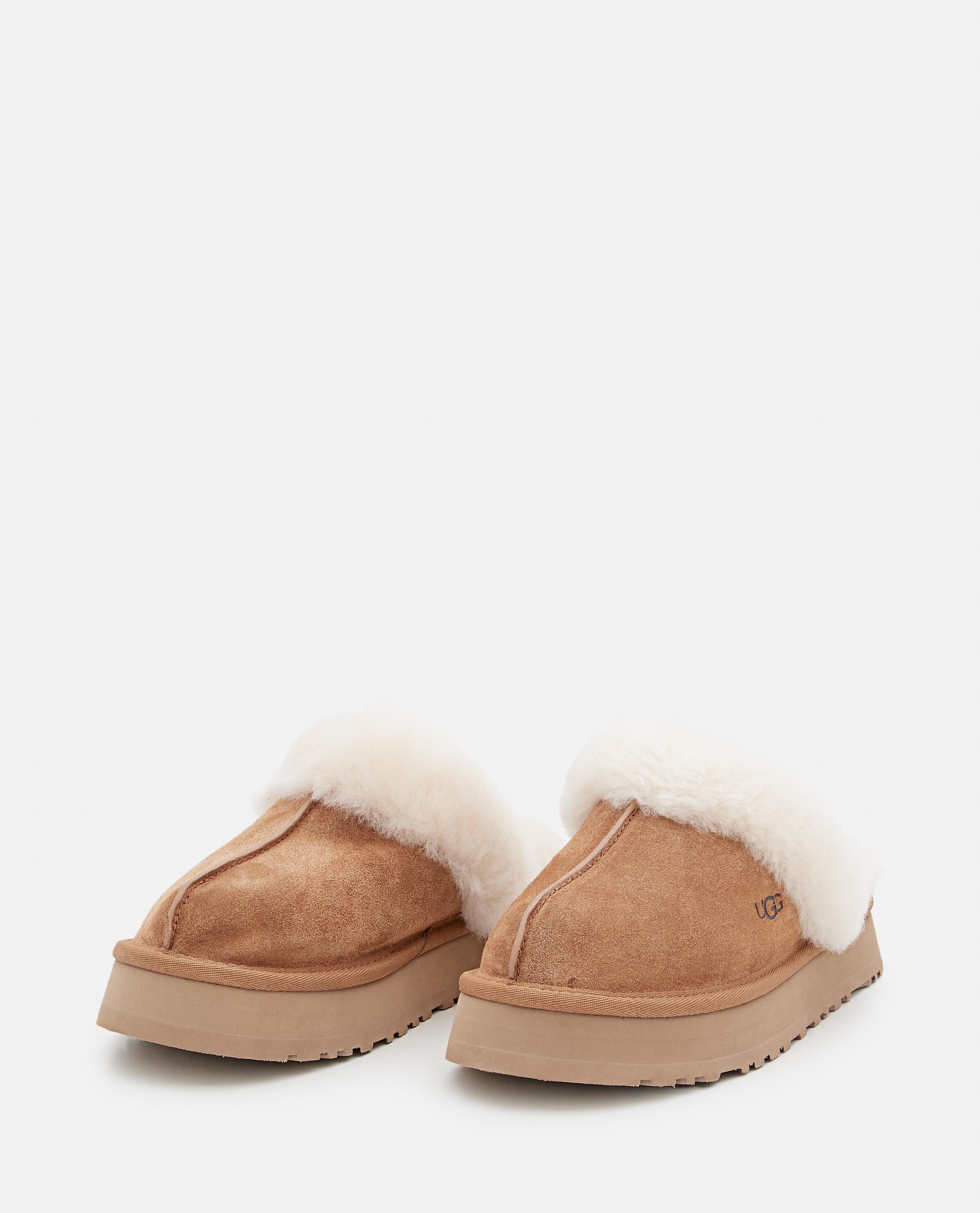 UGG Disquette Sabot in Brown | Lyst