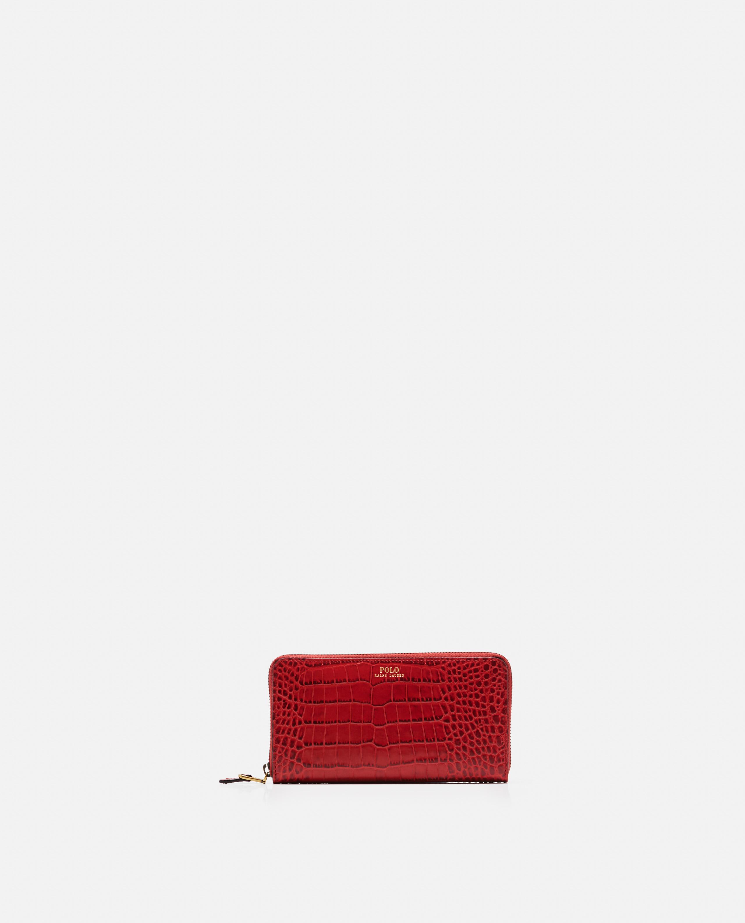 red polo wallet