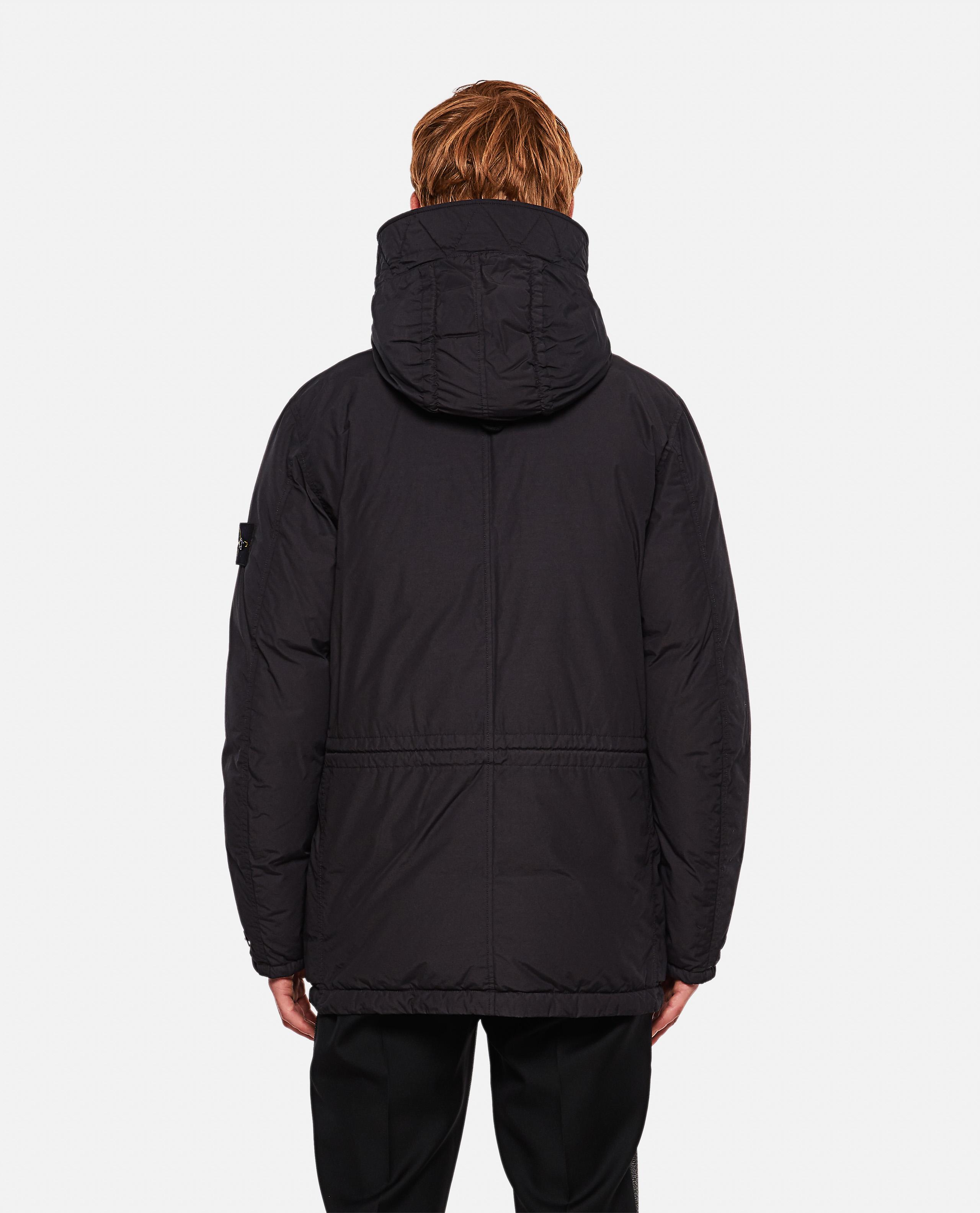Stone Island Synthetic Naslan Light Watro Down Parka in Black for Men - Lyst