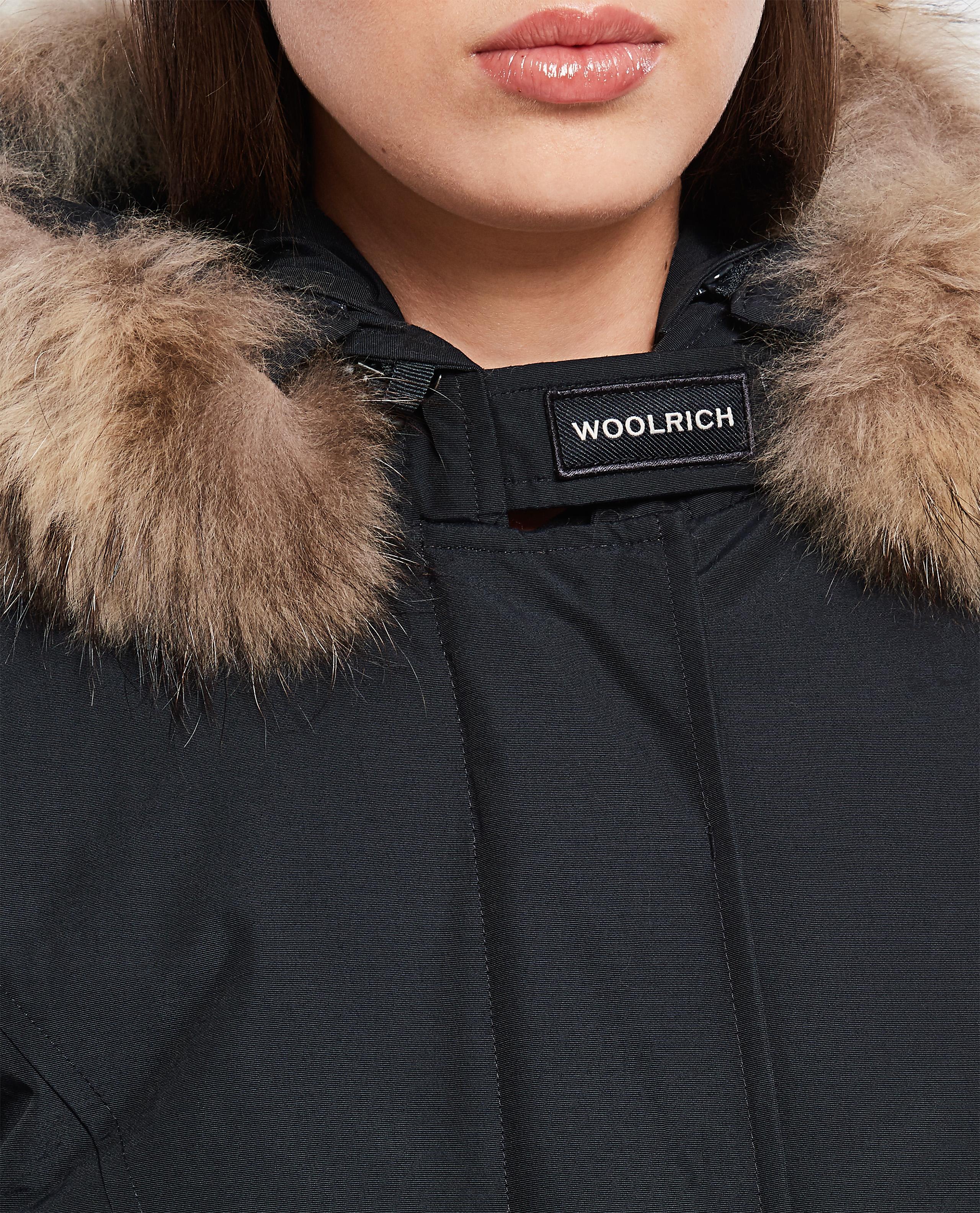Woolrich Arctic Raccoon Down Parka in White (Blue) | Lyst