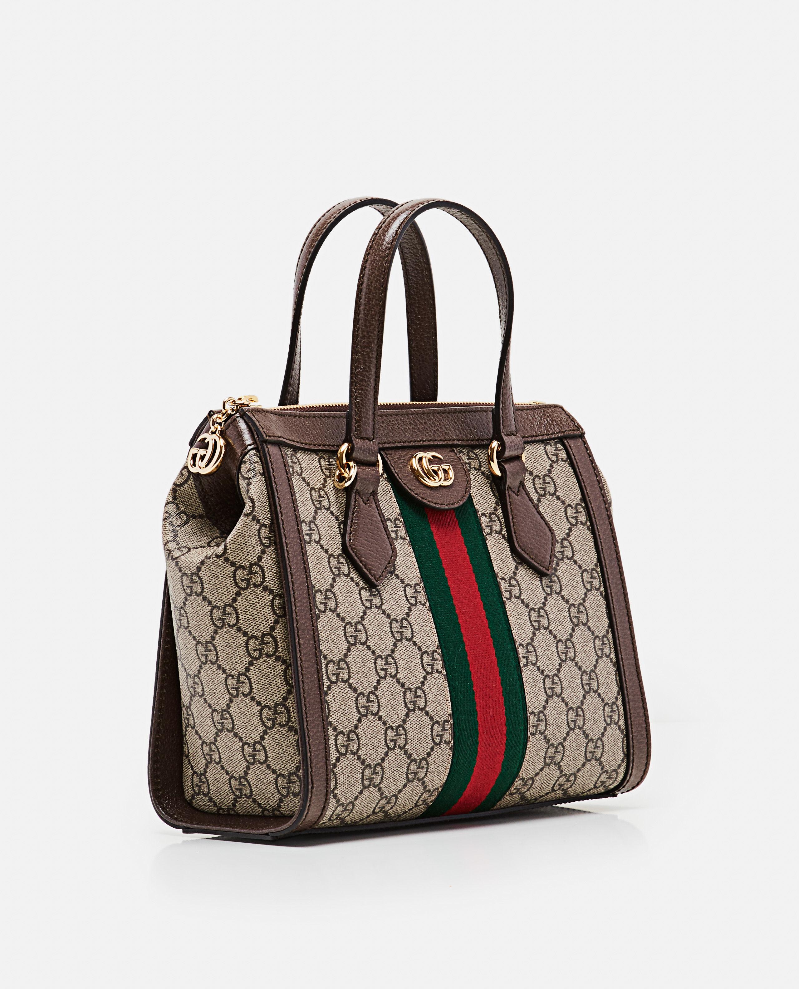 Gucci Synthetic Ophidia Small Gg Tote Bag in Brown - Lyst