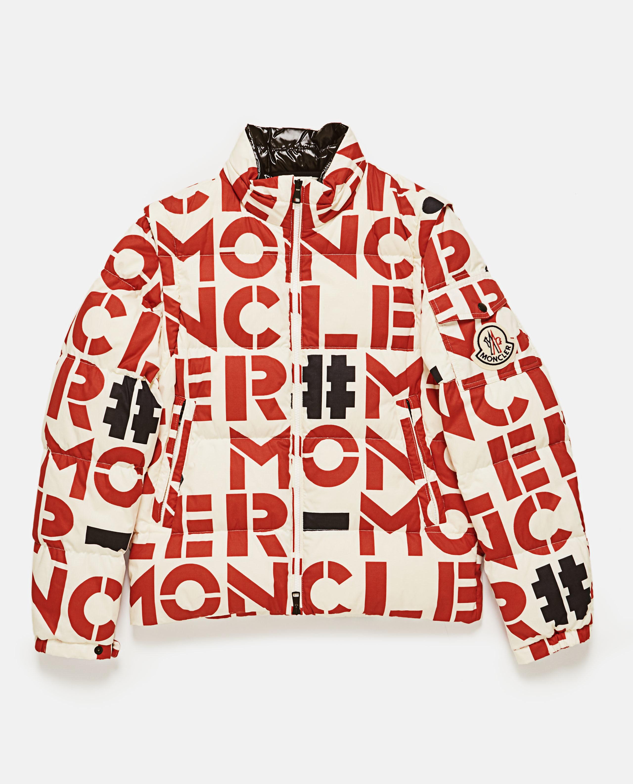 moncler jacket white letters