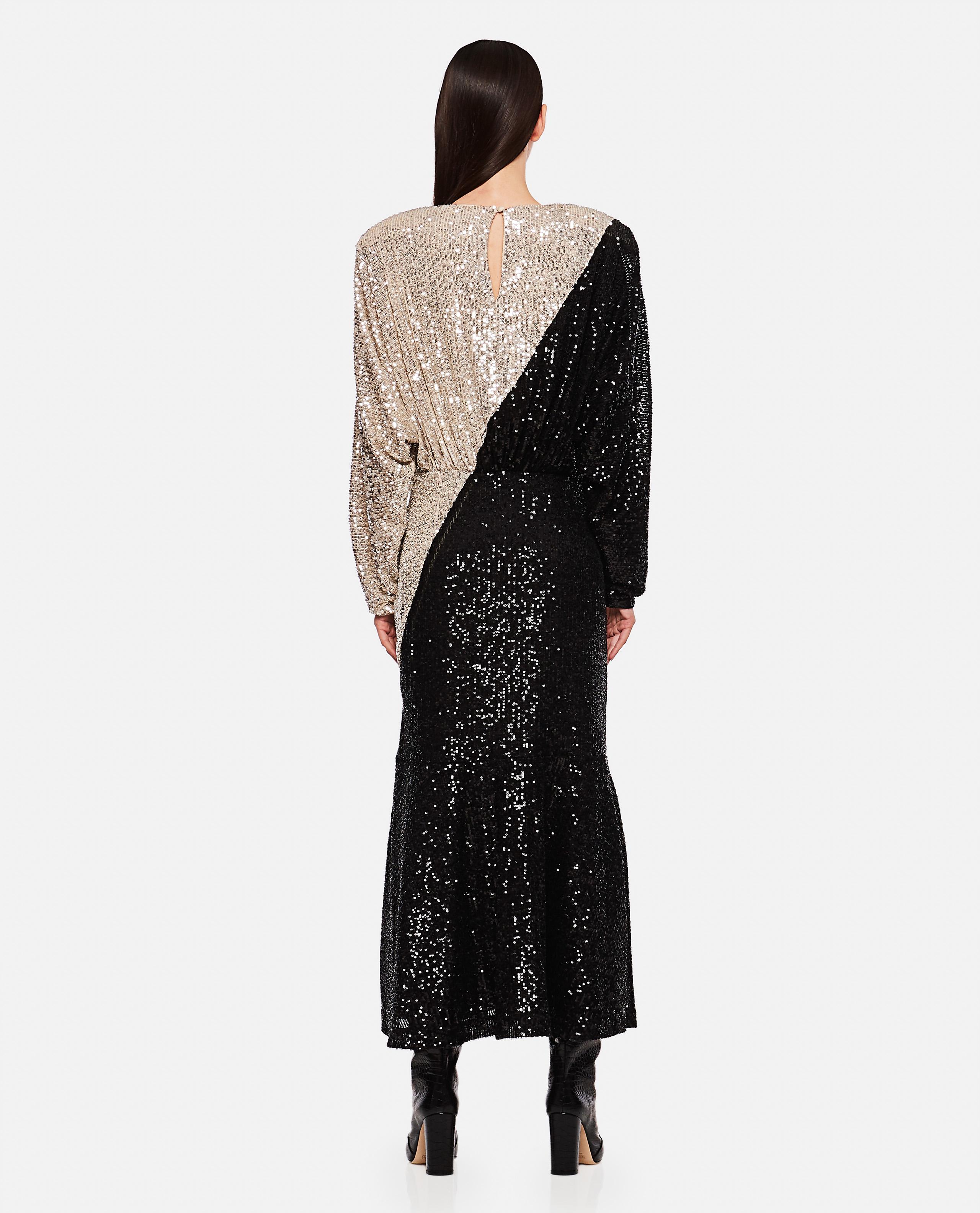 rotate birger christensen silver dress