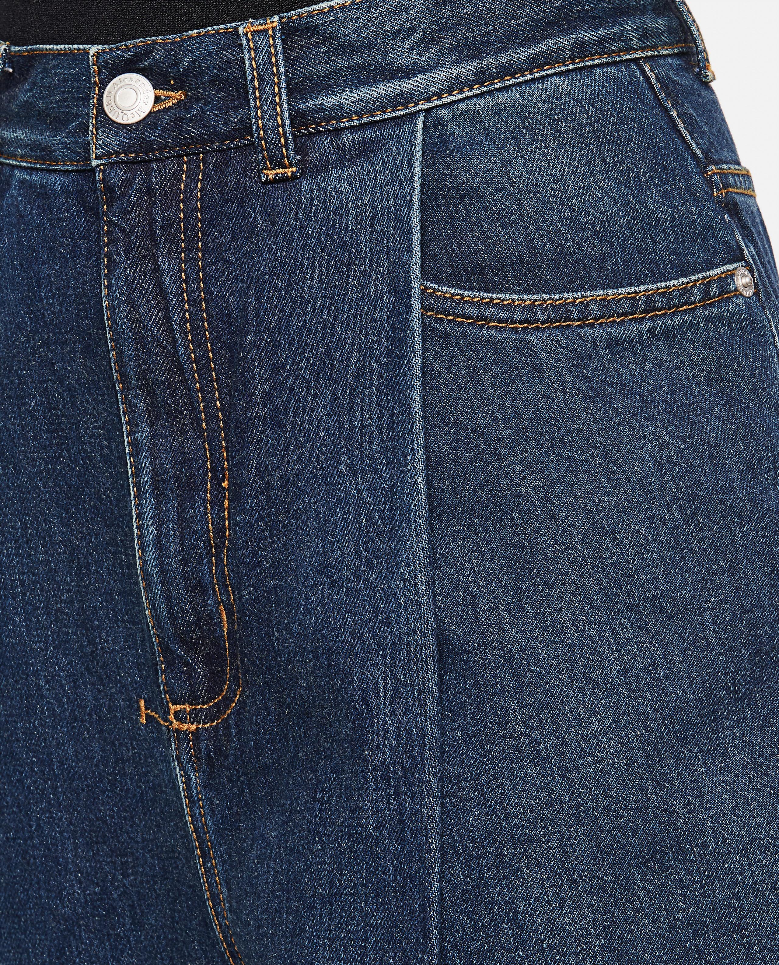 High-waisted Jeans