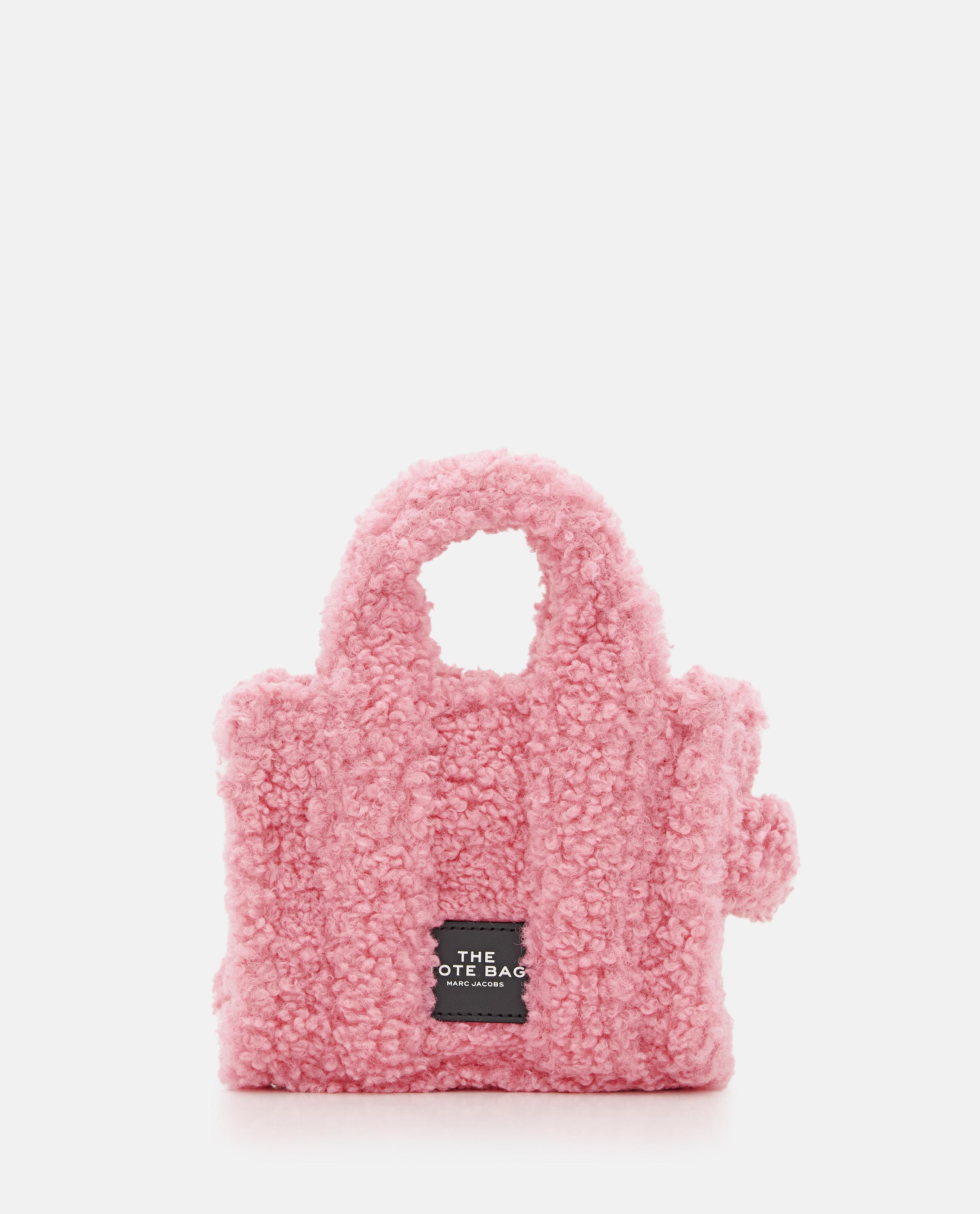 Marc Jacobs The Tote Micro Teddy Mini Bag in Pink | Lyst