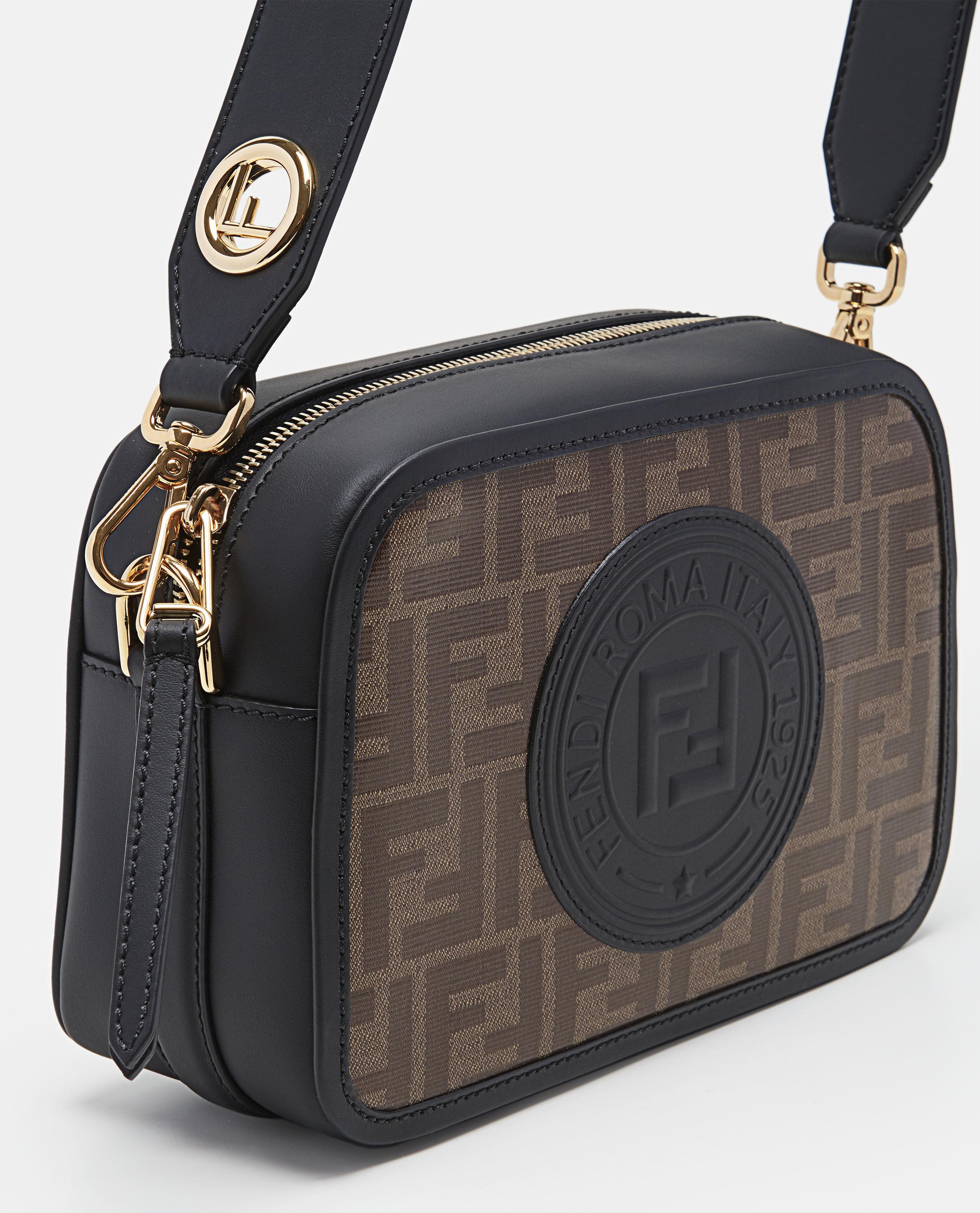 Fendi Leather Camera Case Bag in Black - Lyst