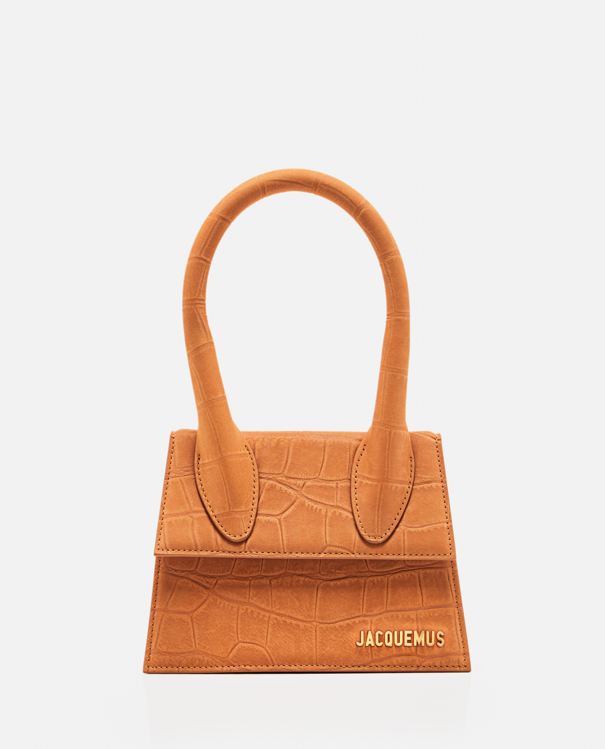 Jacquemus Leather Le Chiquito Moyen Bag in Yellow - Lyst