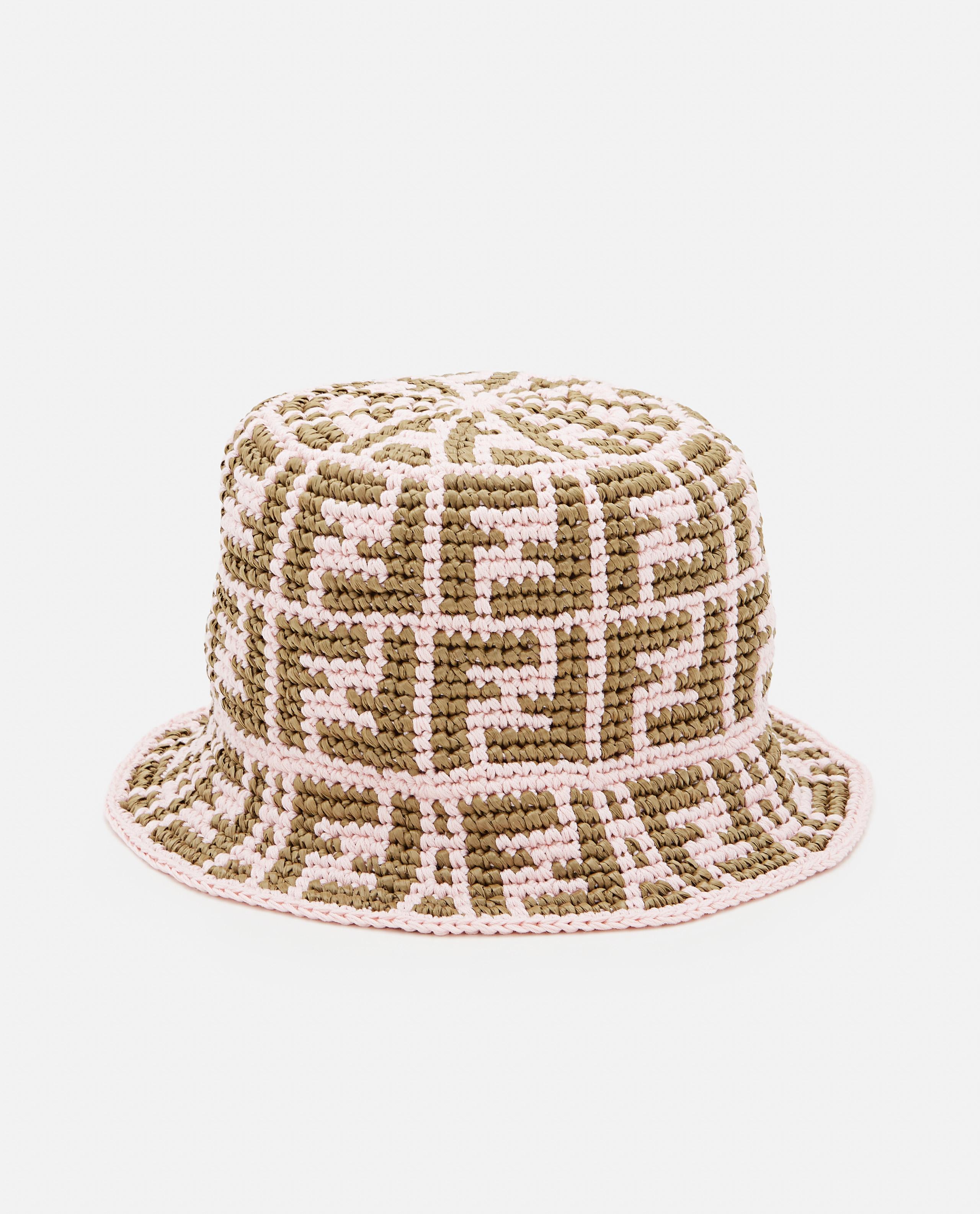 Fendi Raffia Ff Bucket Hat in Natural | Lyst