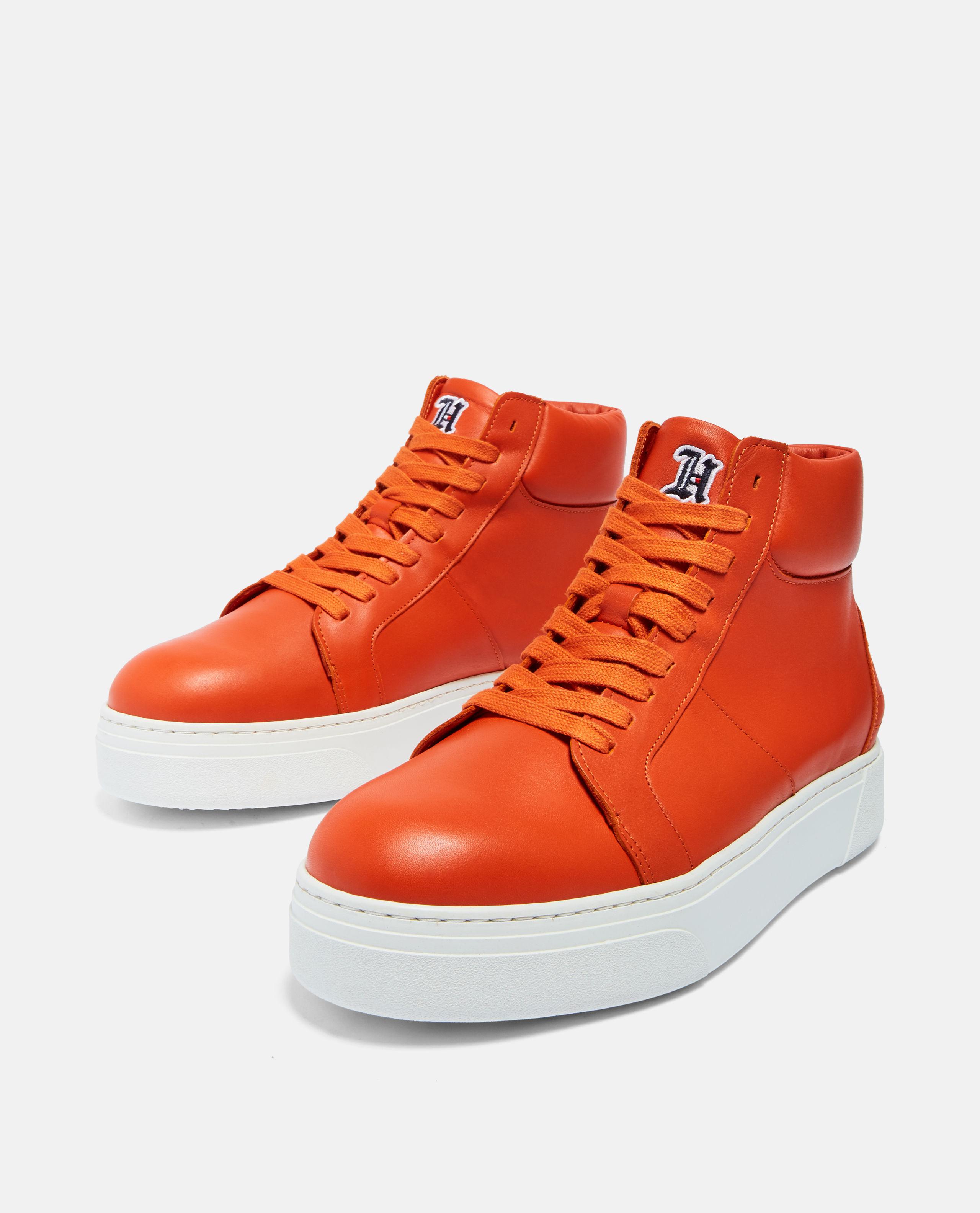 tommy hilfiger orange shoes