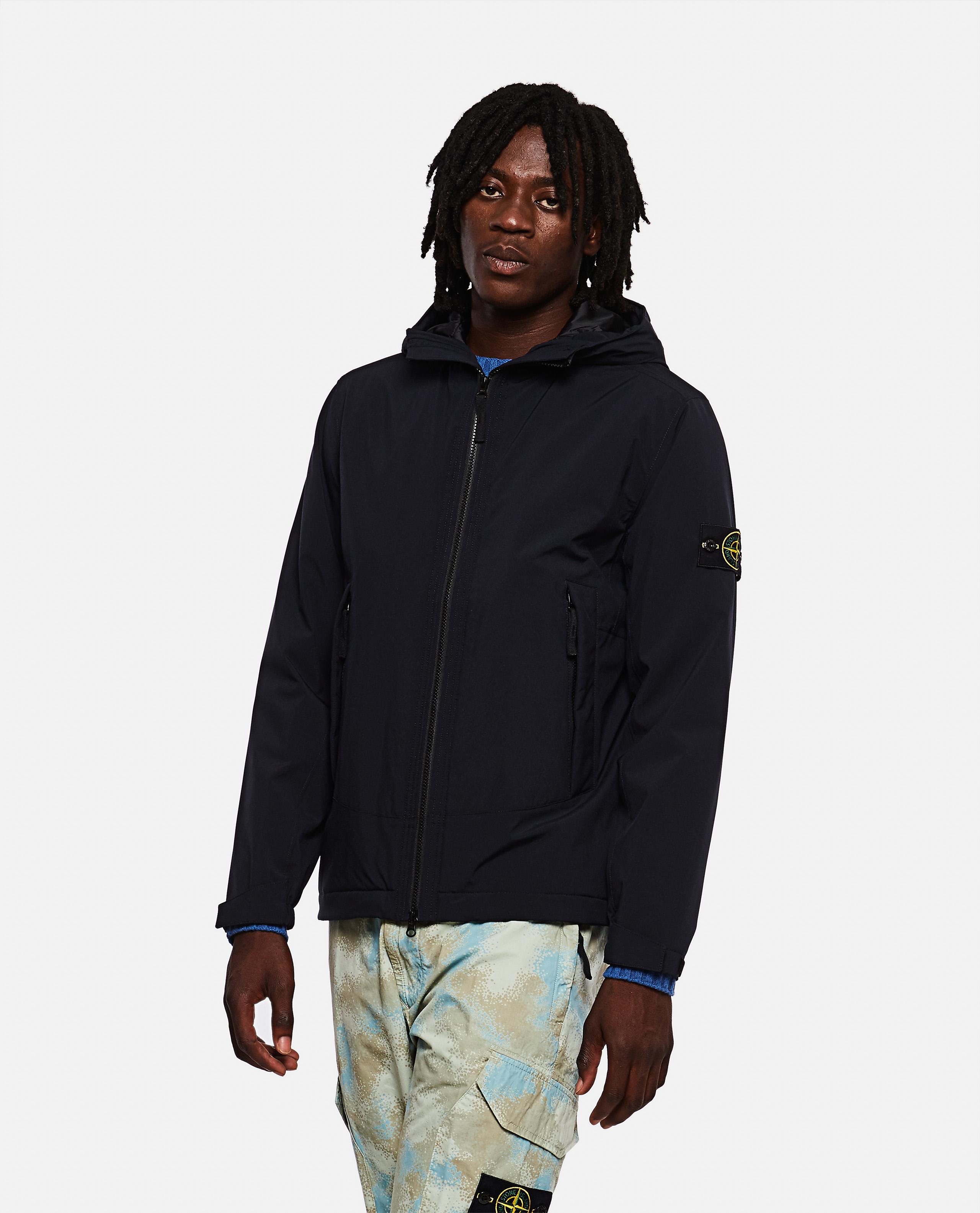 Stone Island Soft Shell-r Jacket With Primaloft Insulation Technology in  Blue (Black) for Men - Lyst
