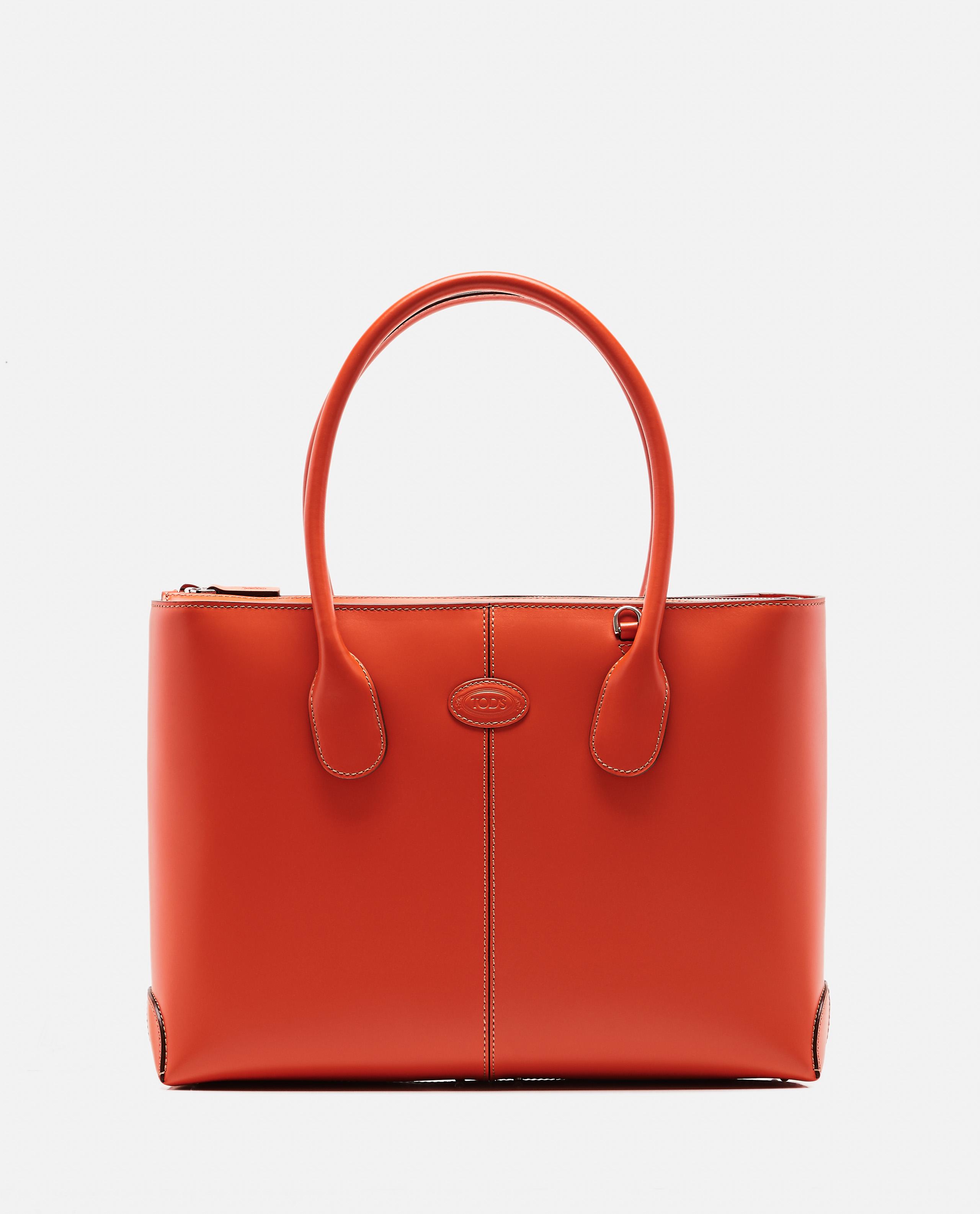 tod's pocket medium leather shopper