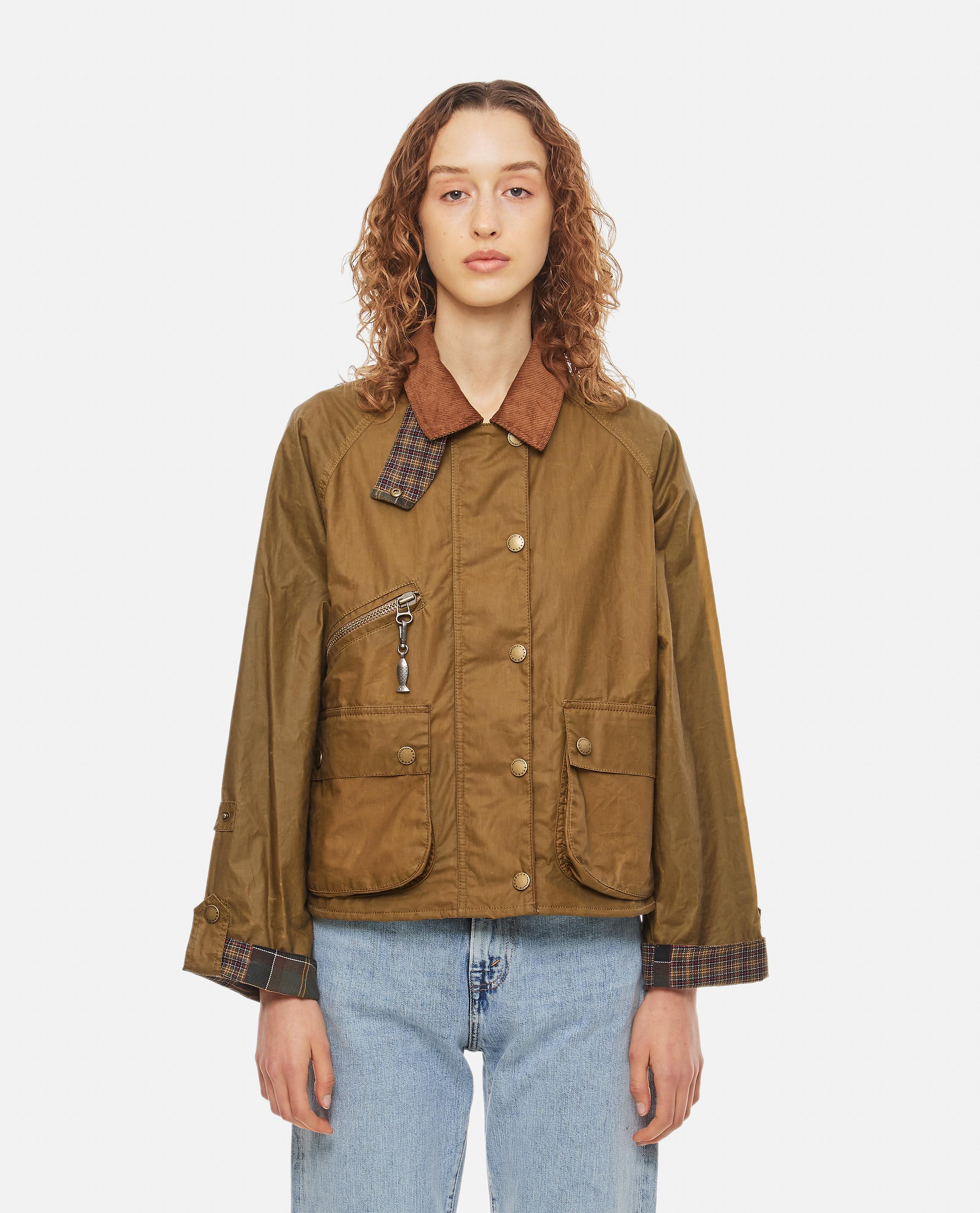 Barbour By Alexa Chung Lucille Jacket in Red | Lyst