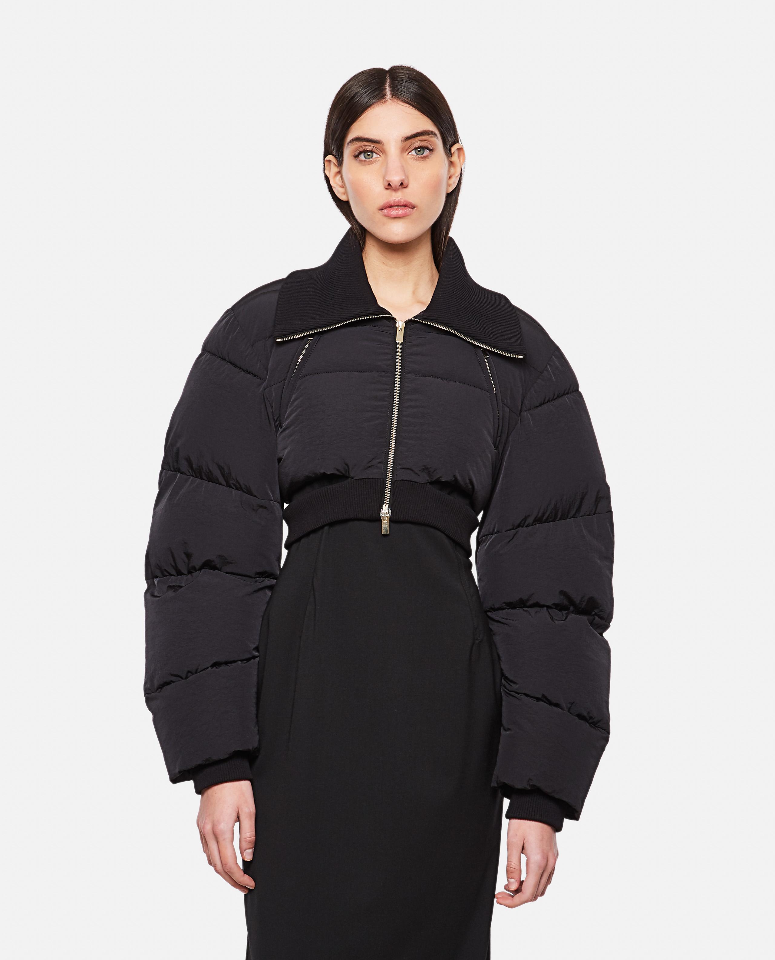 Jacquemus La Doudoune Pralu Cropped Down Jacket in Red | Lyst