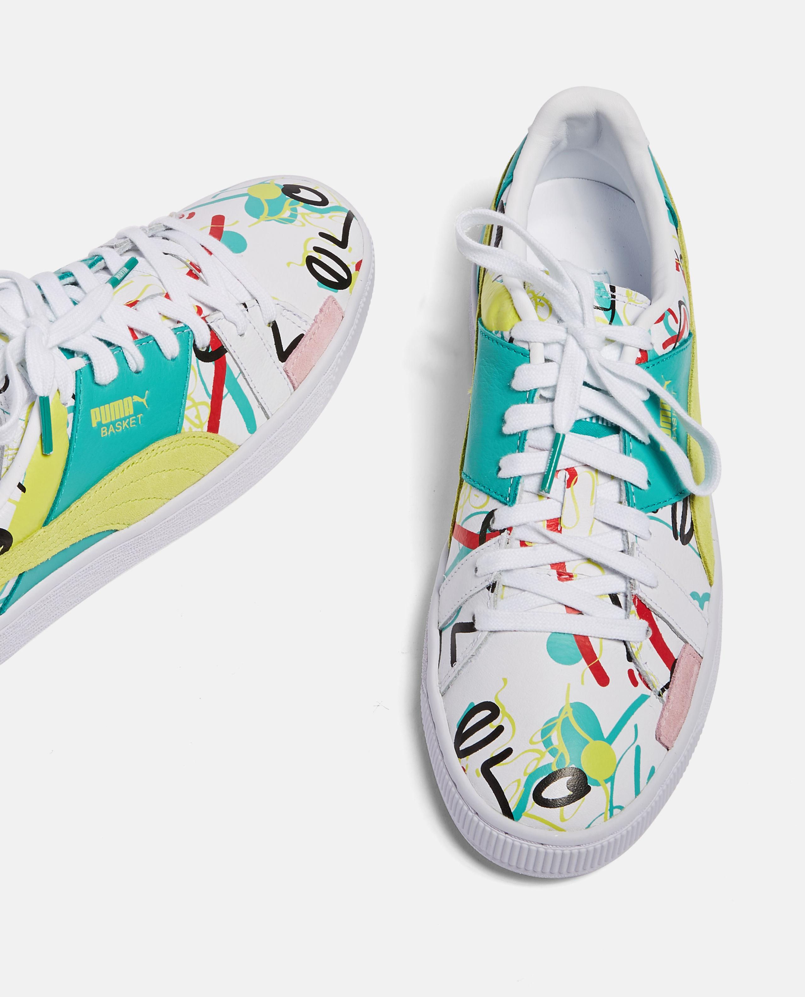 puma x shantell martin basket graphic sneakers