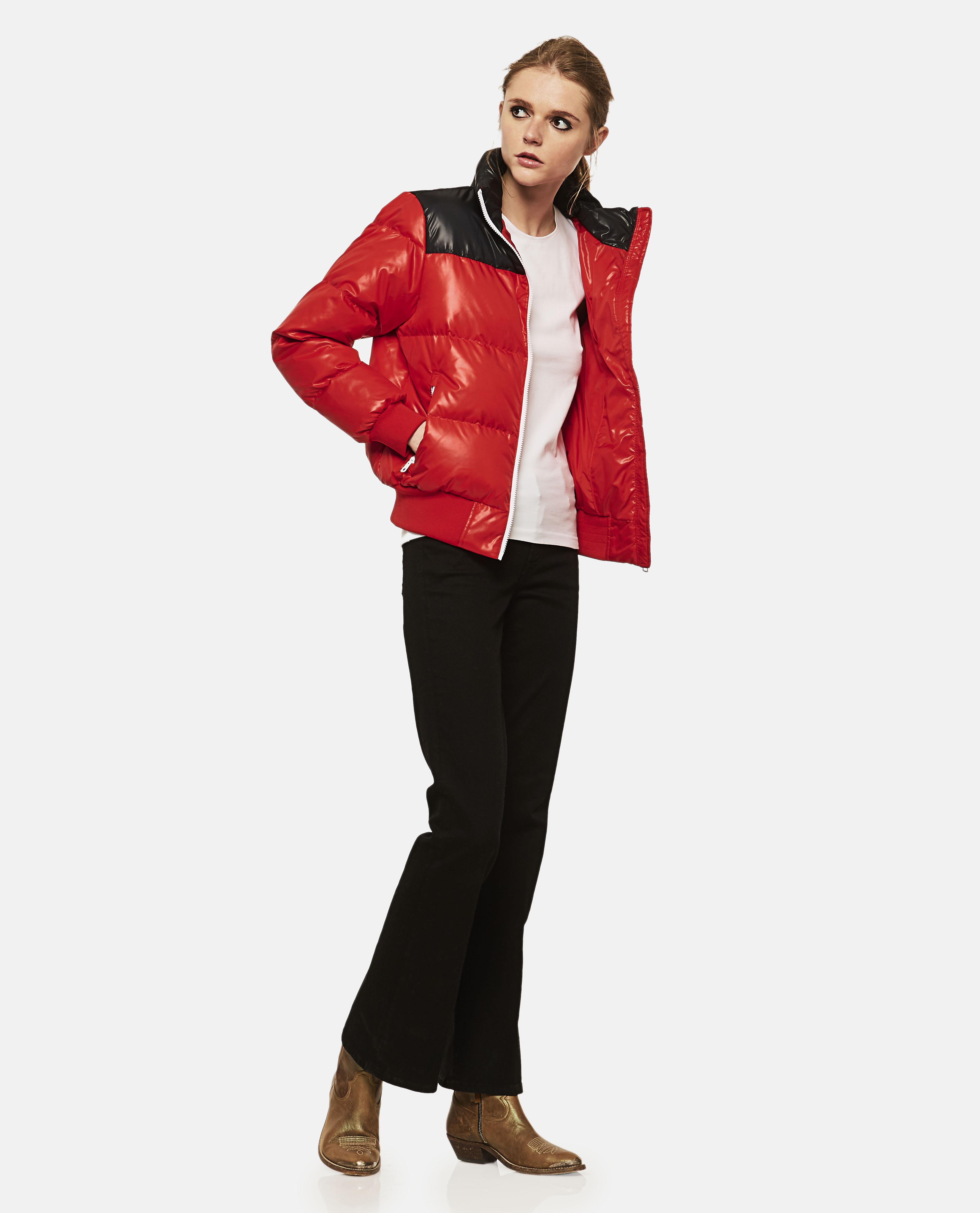 calvin klein women's red jacket