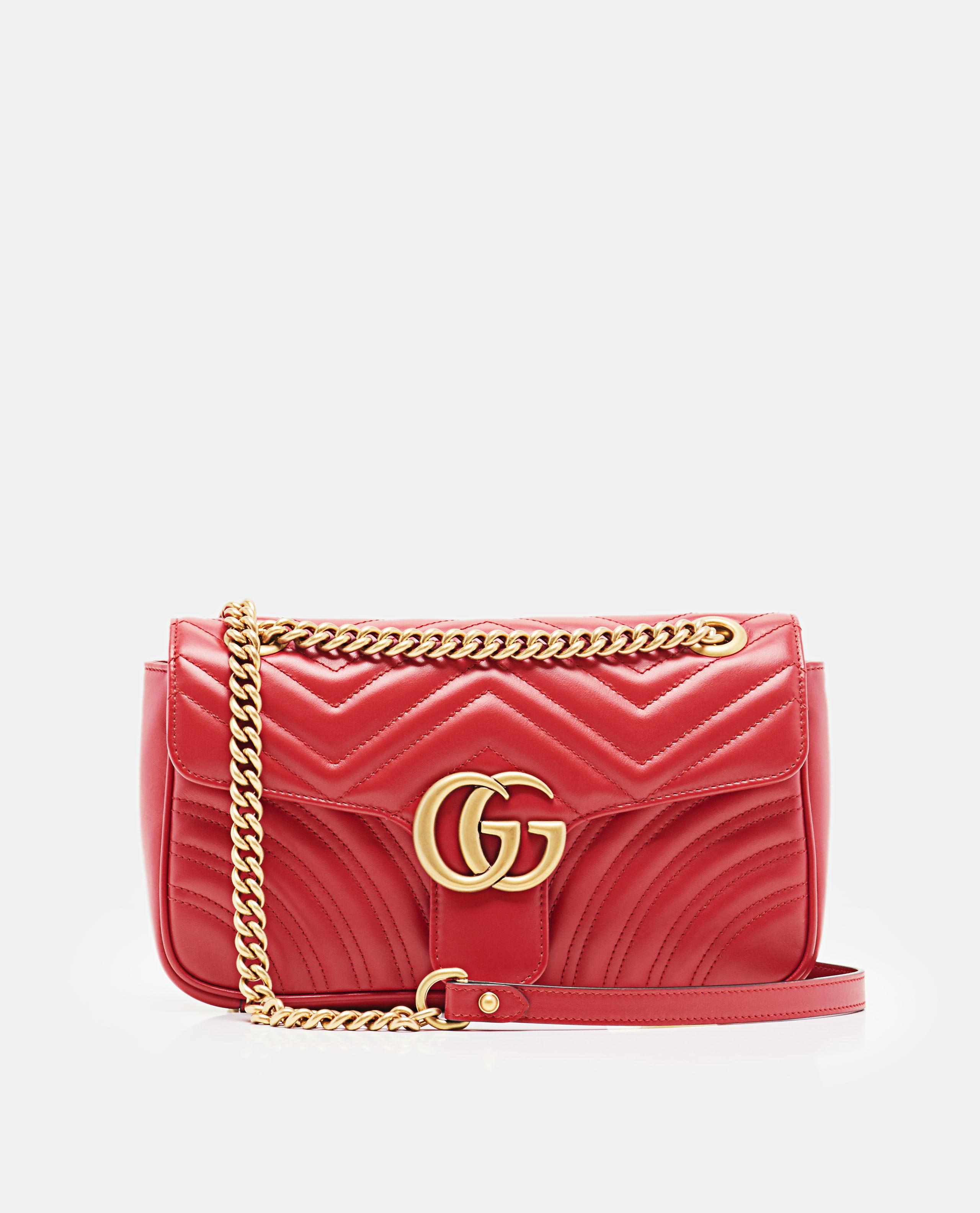 Gucci Dtdit Small Marmont Bag Red | NAR Media Kit