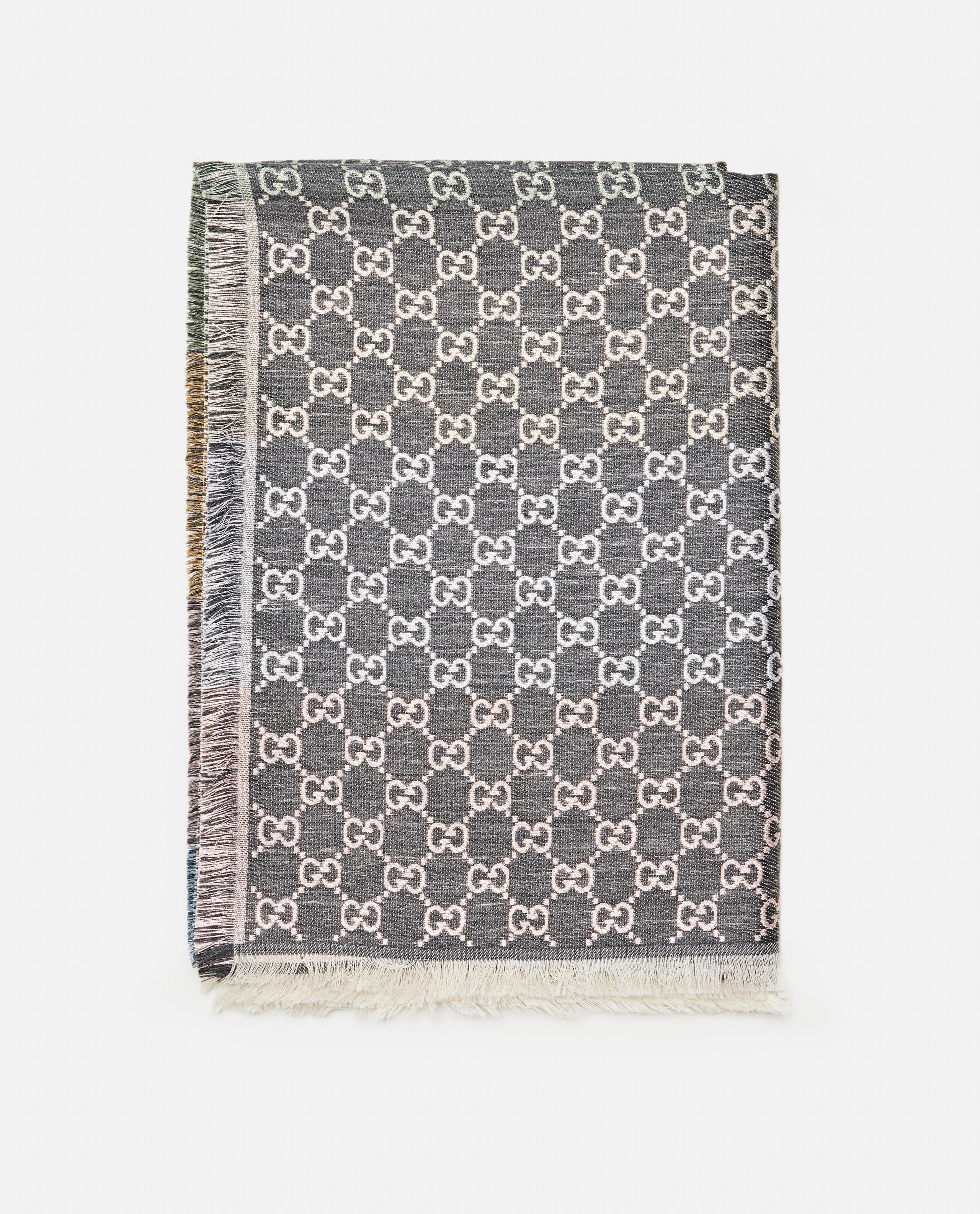 gucci gg jacquard shawl