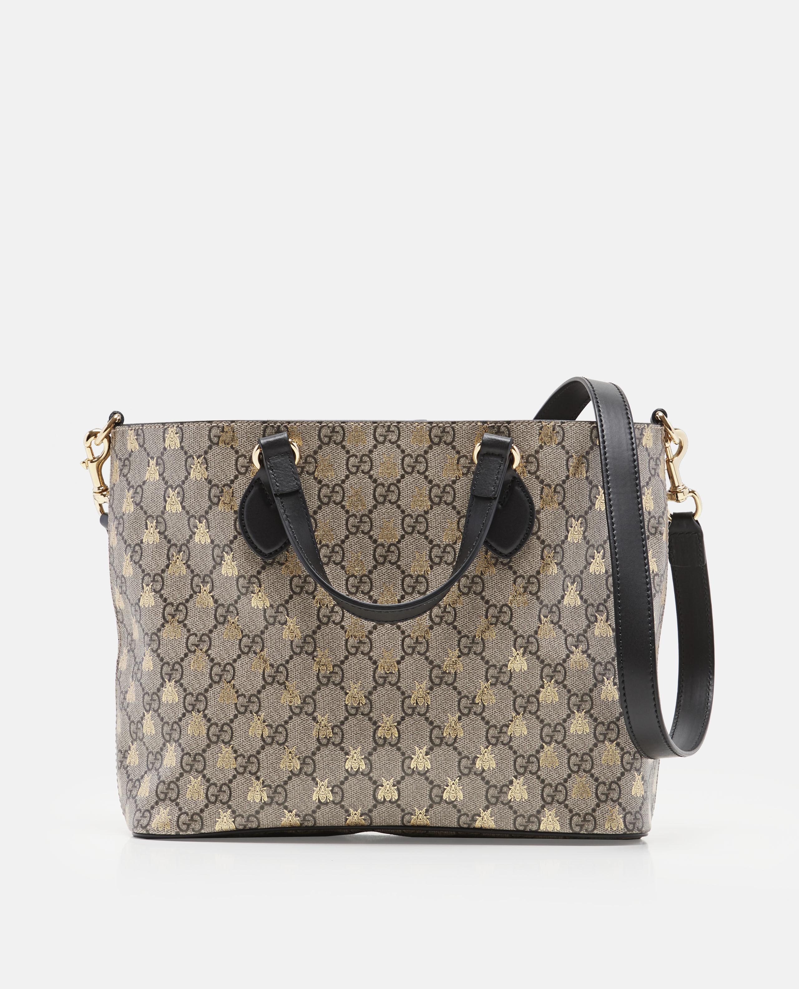 gucci supreme bees tote