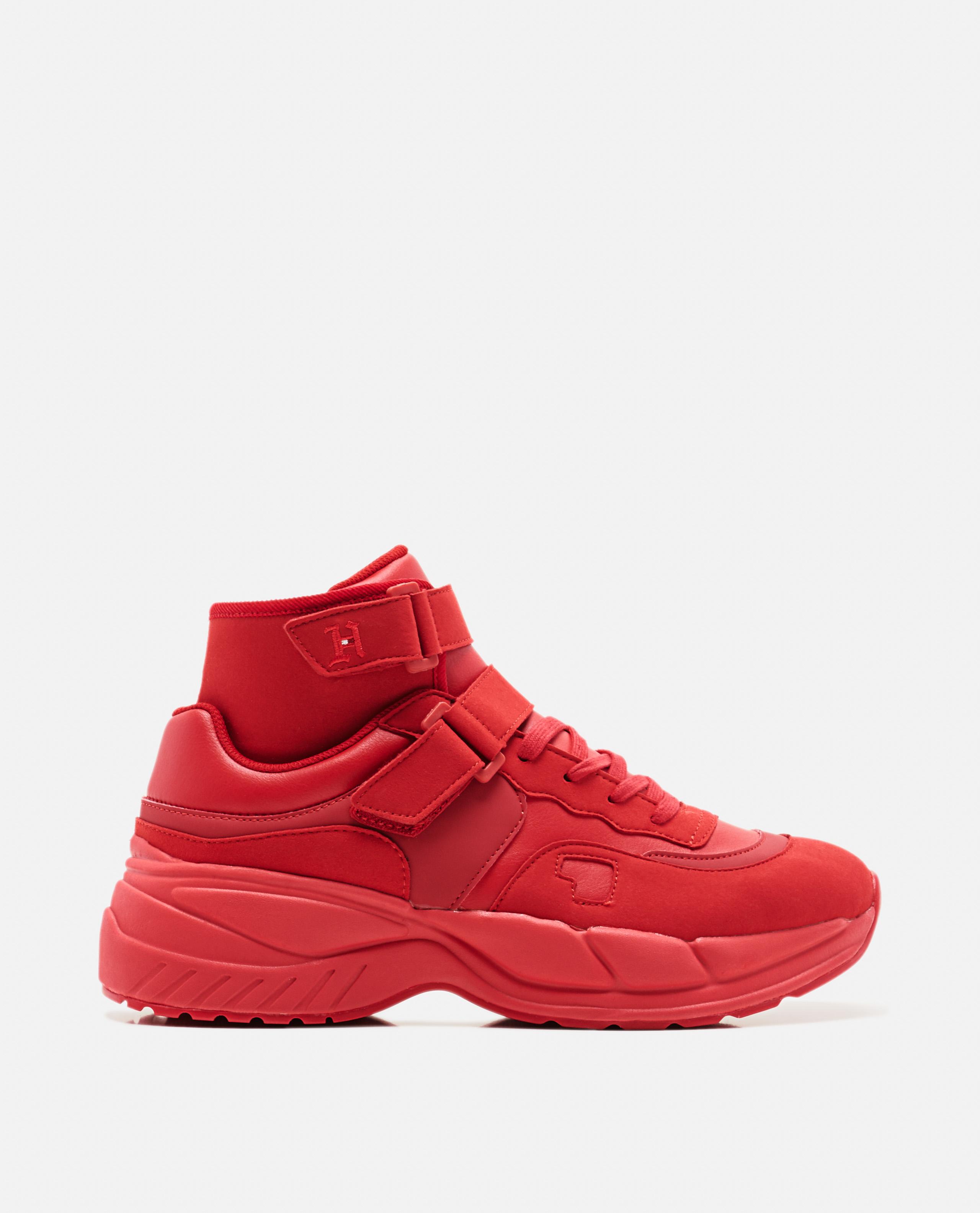 Tommy Hilfiger Leather Sneakers X Lewis Hamilton in Red for Men | Lyst