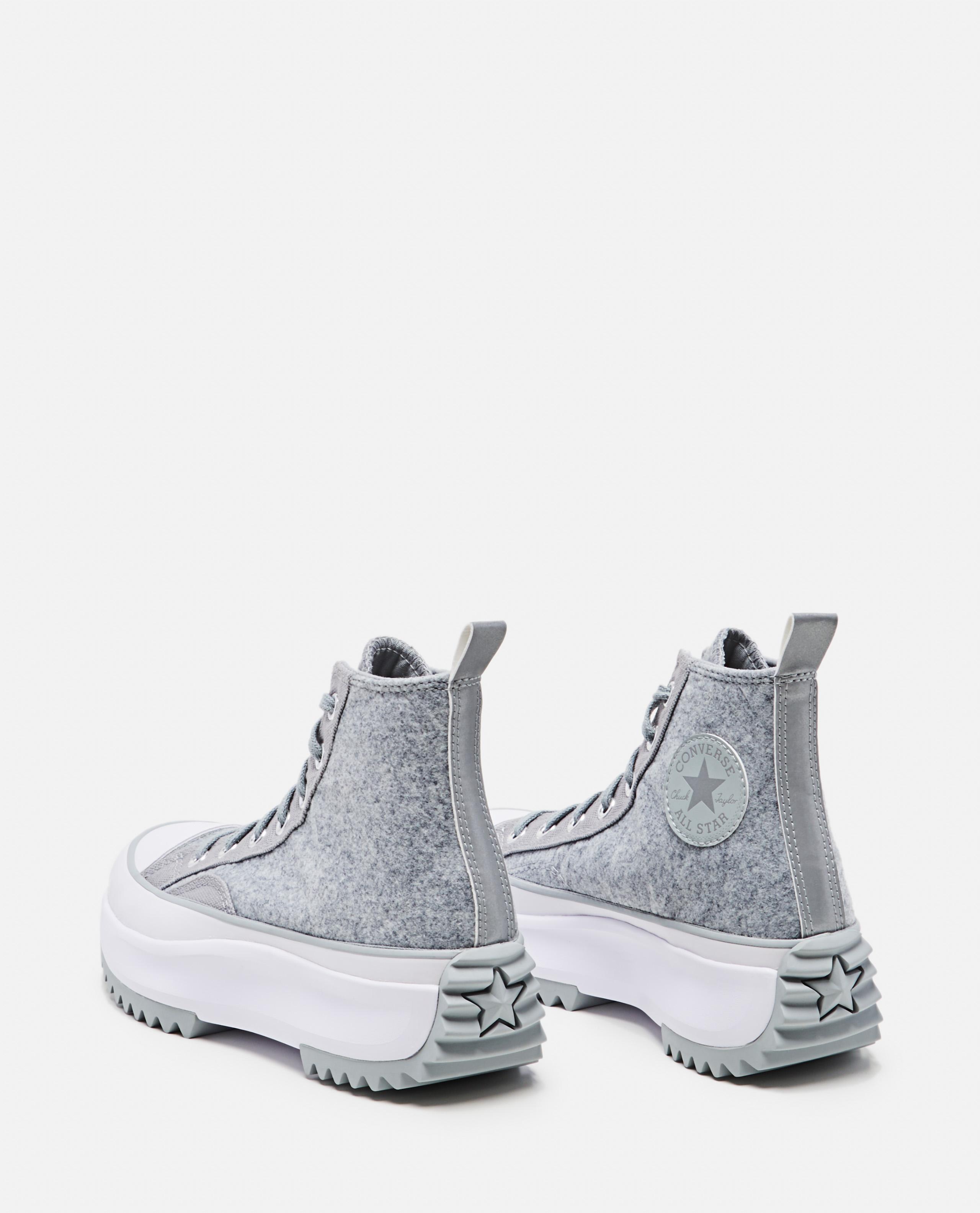 Converse Felt Run Star Hike High Top Sneaker in Grey (Gray) - Lyst