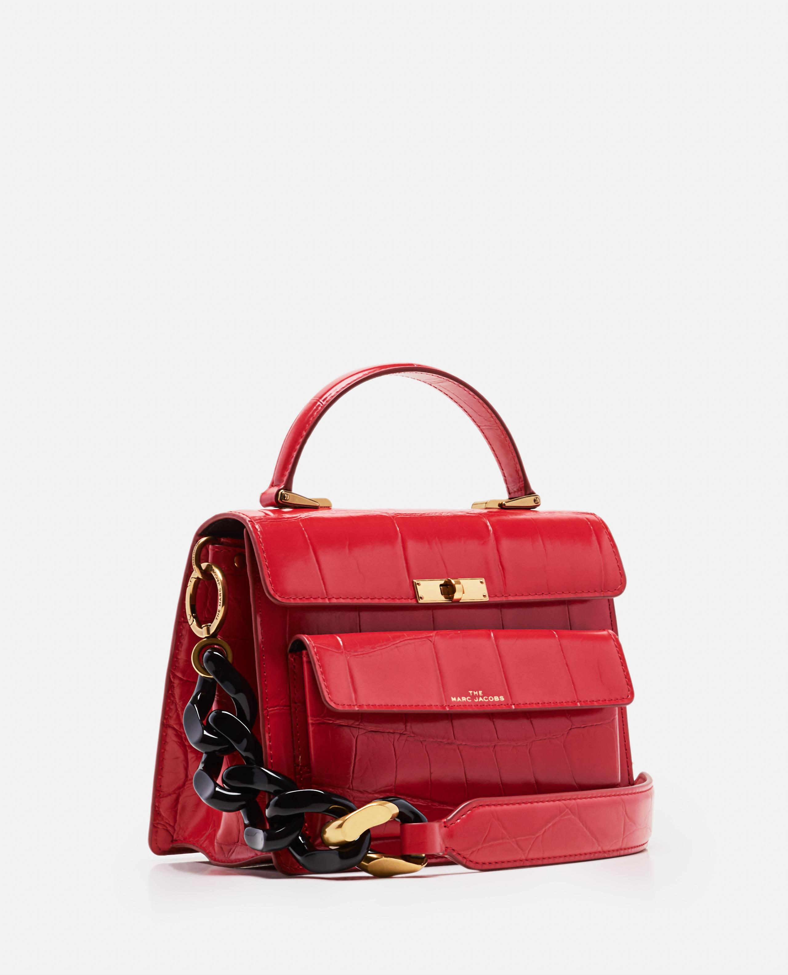 Marc Jacobs Leather The Uptown Croc Bag Bag in Red - Lyst