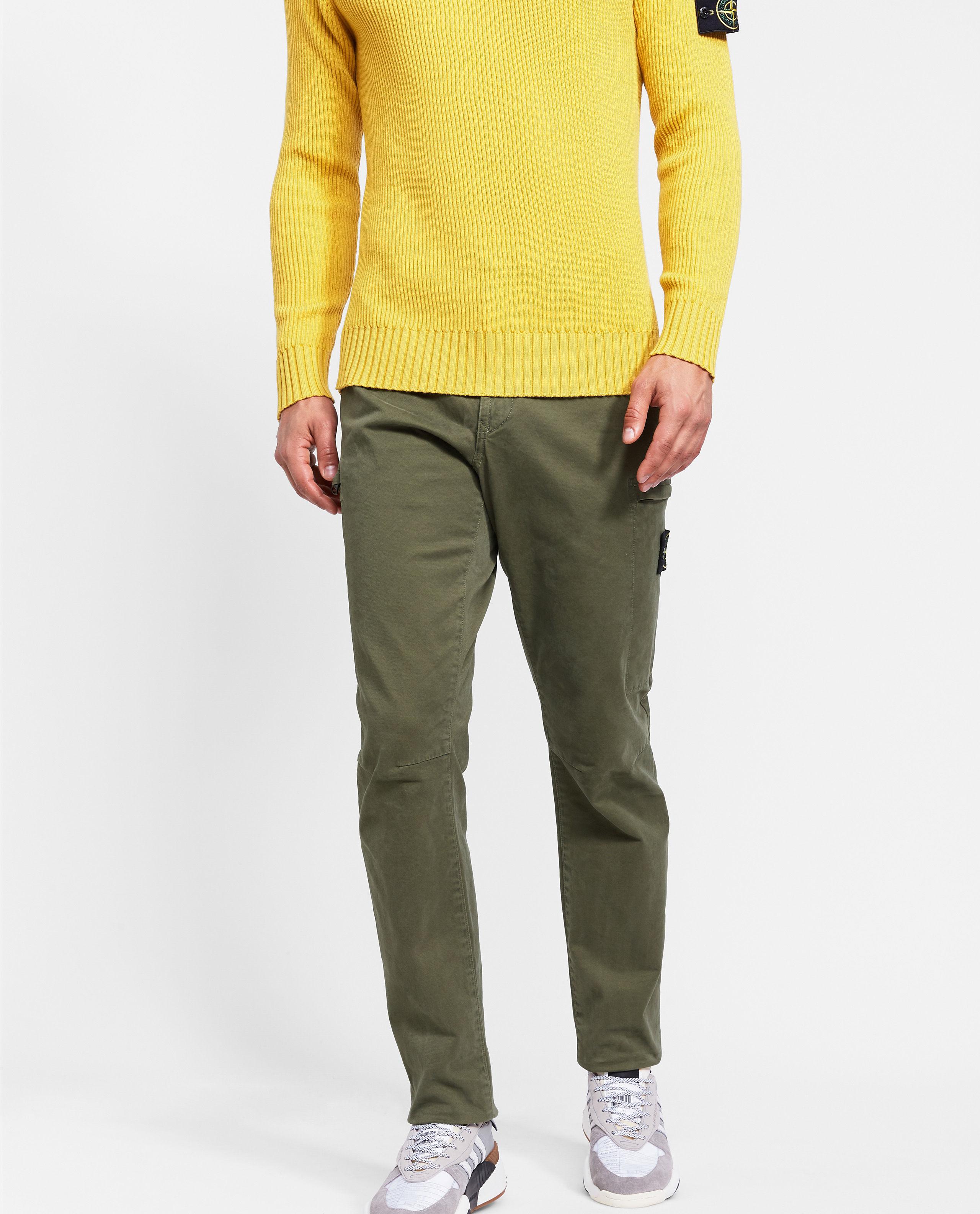 Stone Island Cotton Cargo Trousers in Dark Olive Green (Green) for Men -  Lyst